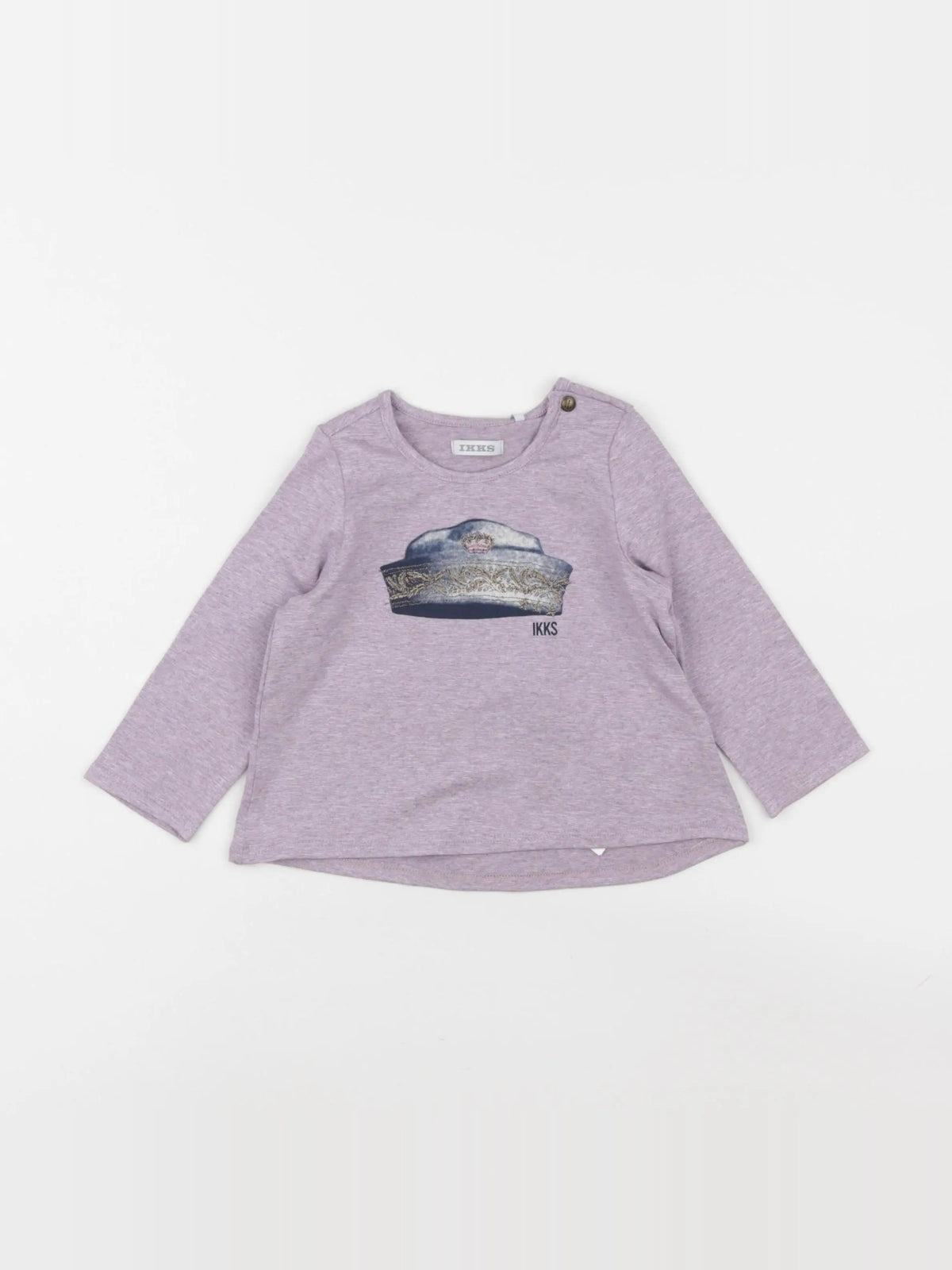 IKKS - tee-shirt rose - 12 mois