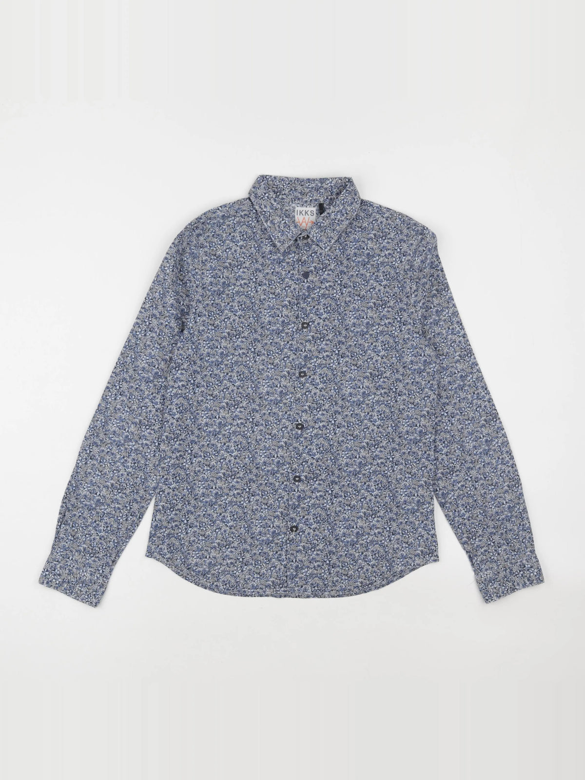 IKKS - chemise bleu - 10 ans