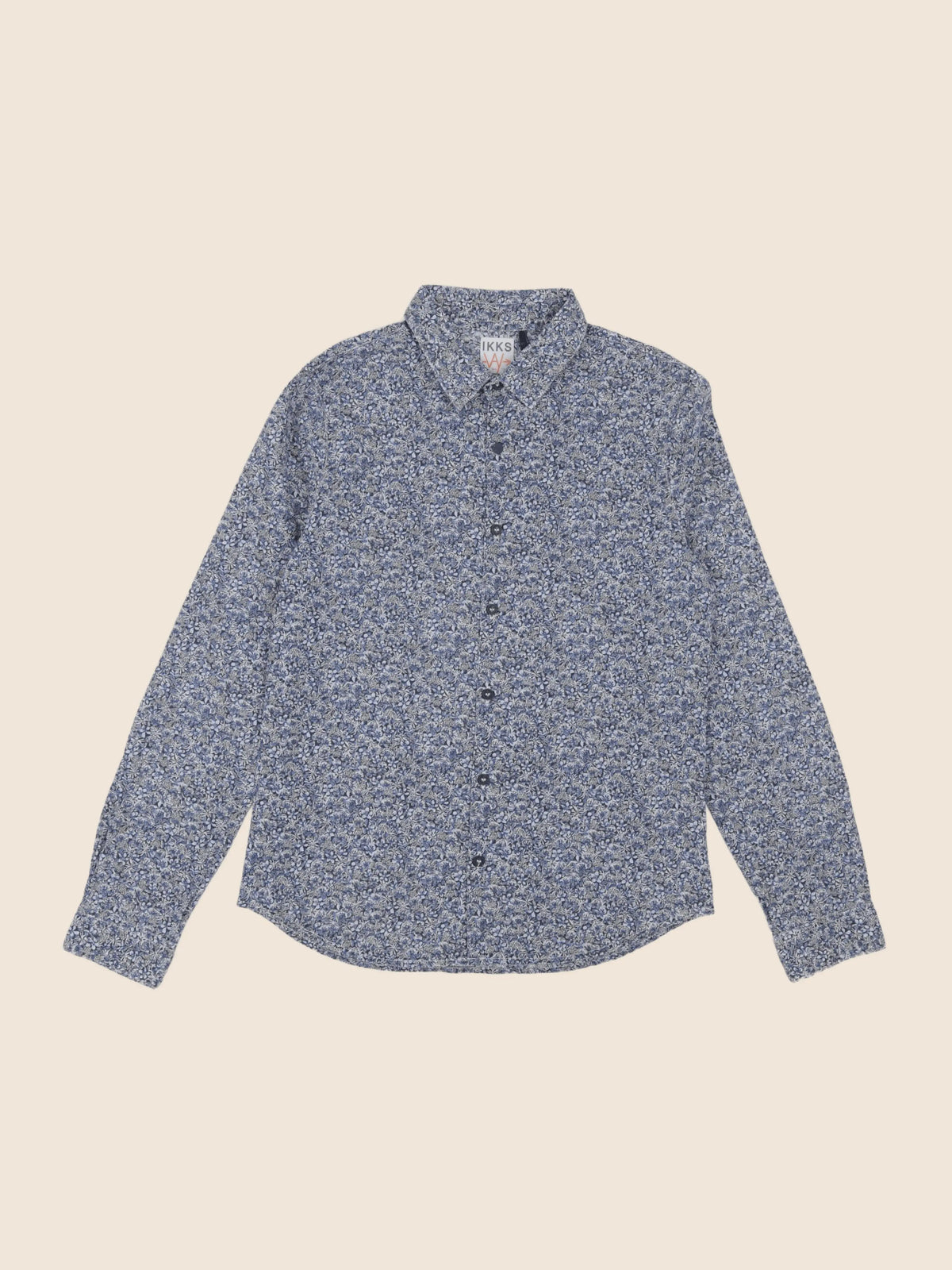 IKKS - chemise bleu - 10 ans