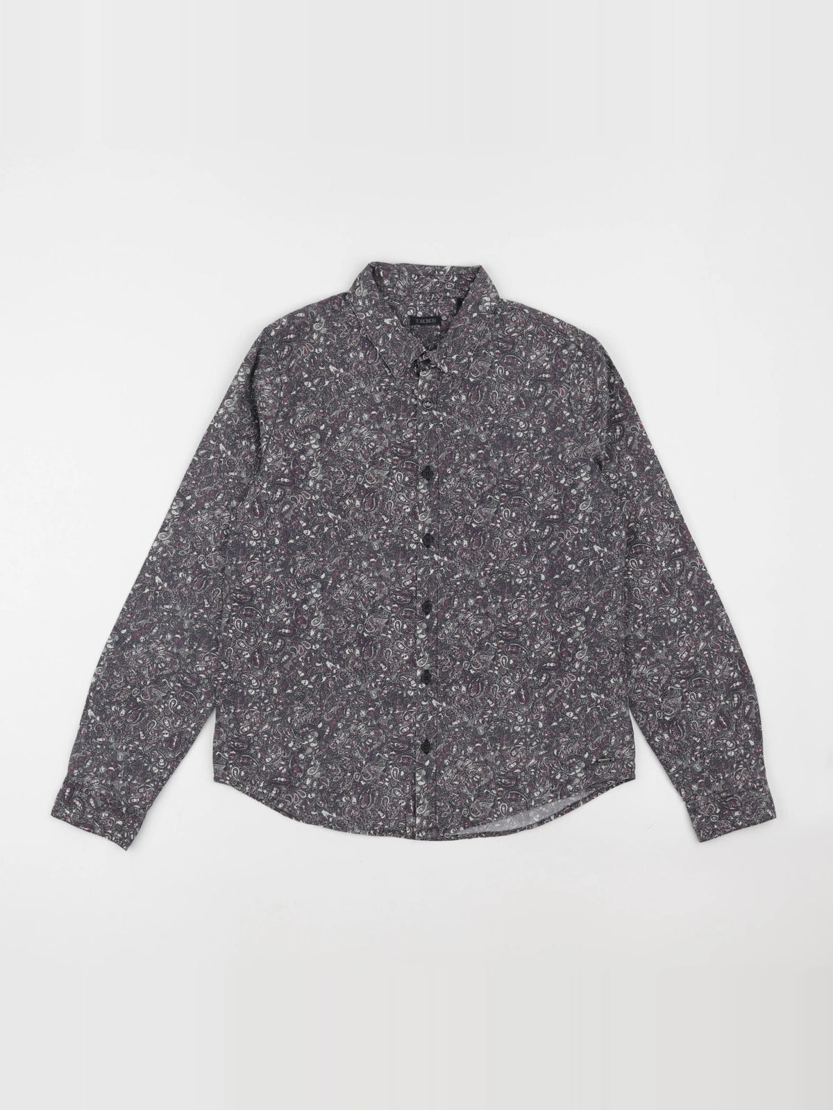 IKKS - chemise gris - 12 ans