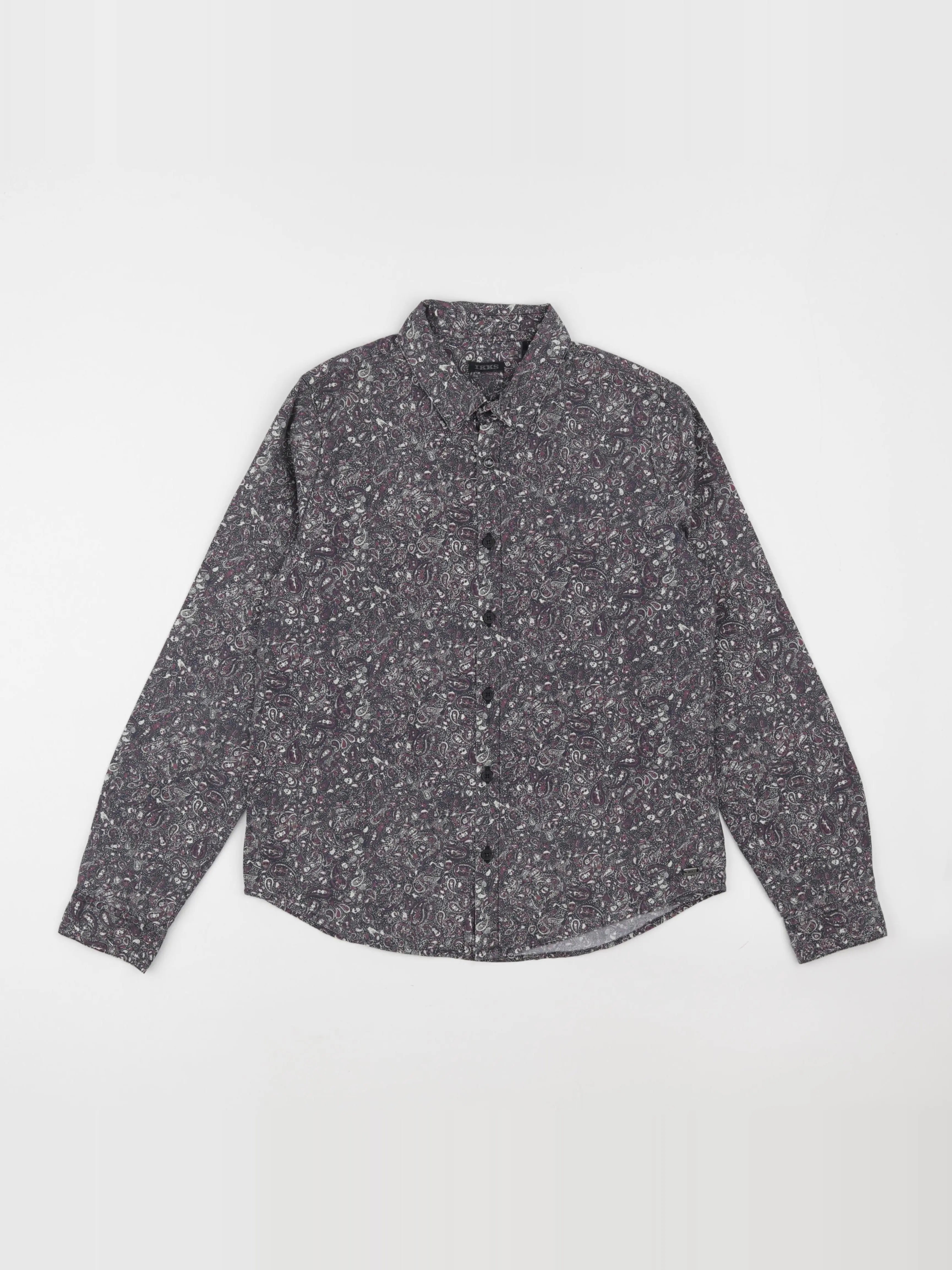 IKKS - chemise gris - 12 ans