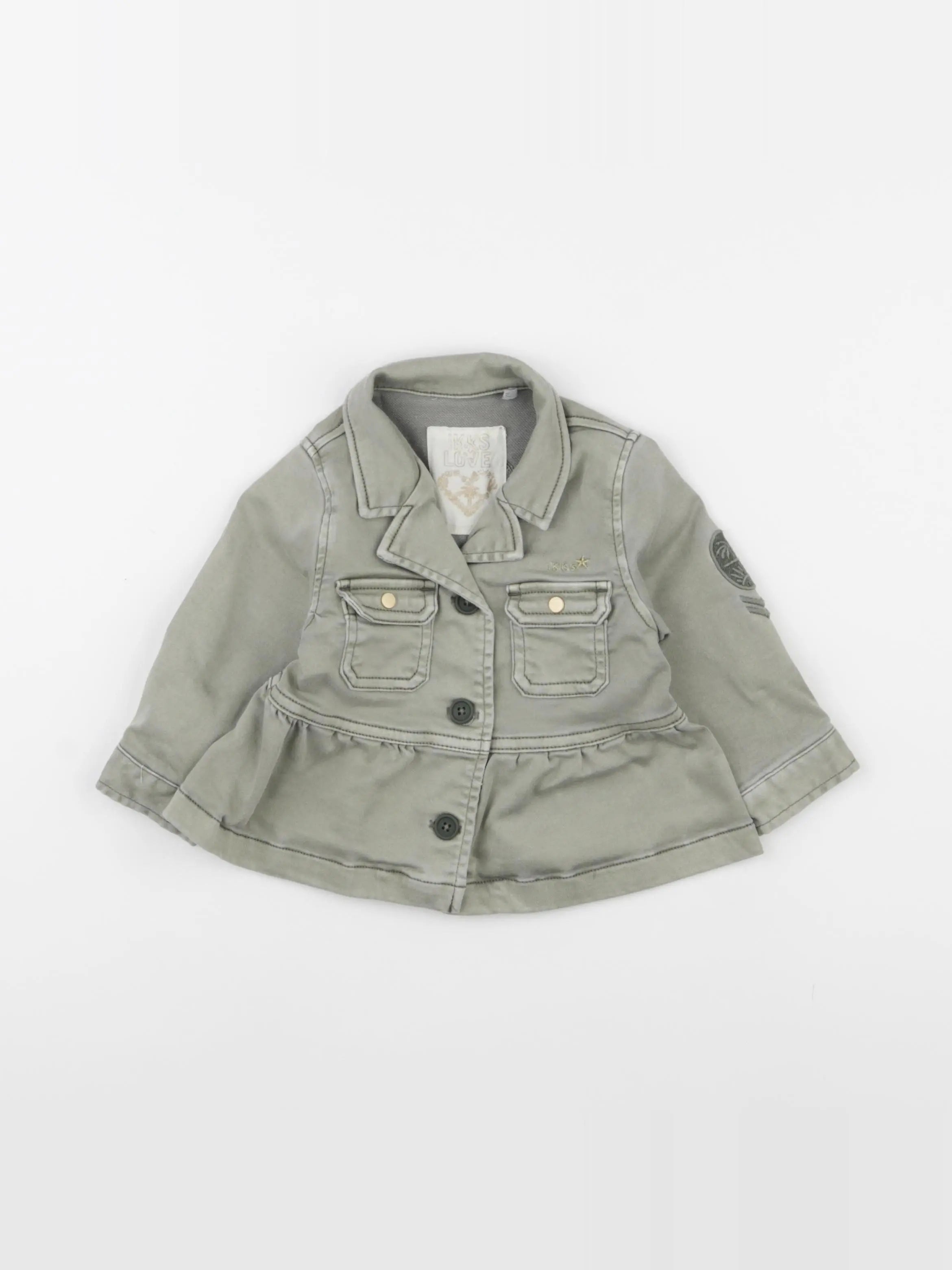 IKKS - veste vert - 12 mois