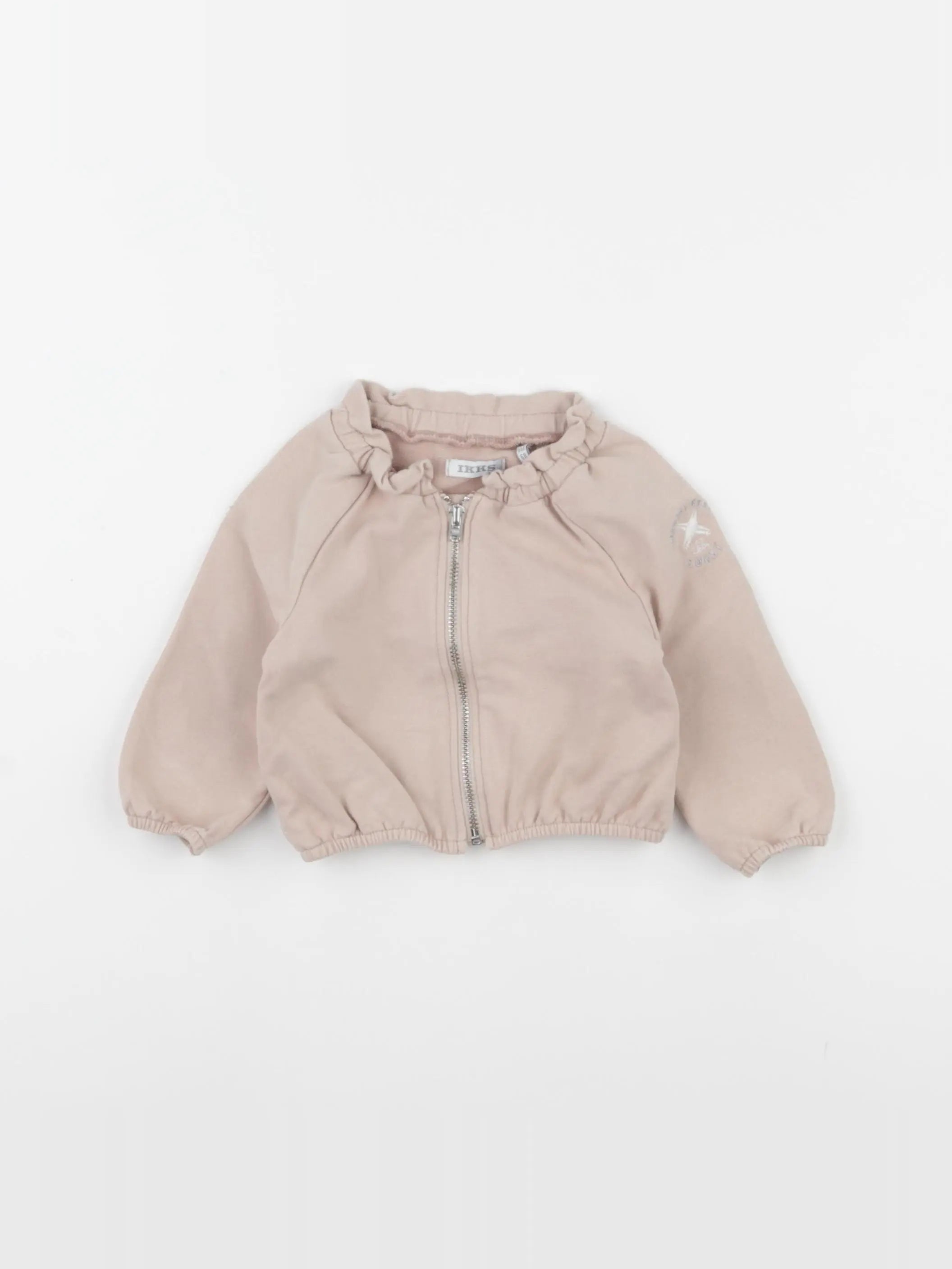 IKKS - sweat rose - 6 mois