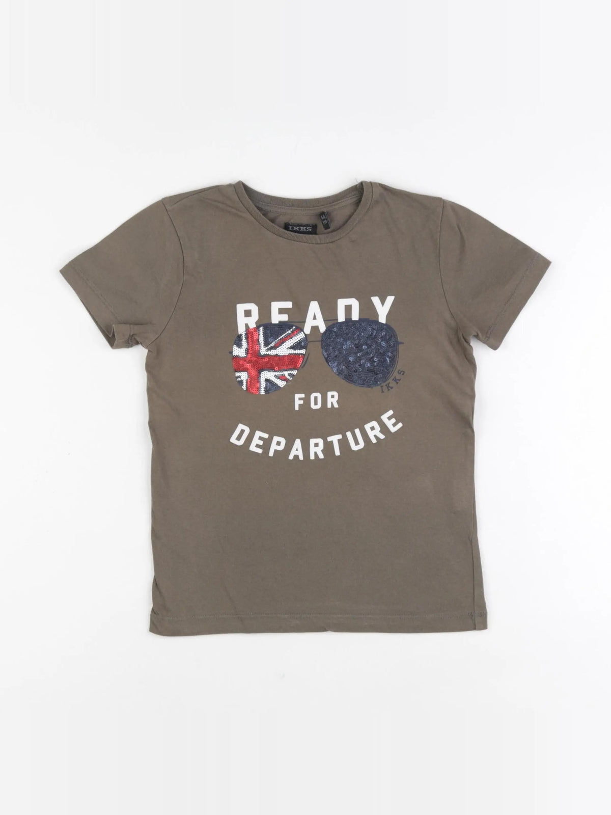 IKKS - tee-shirt vert - 6 ans