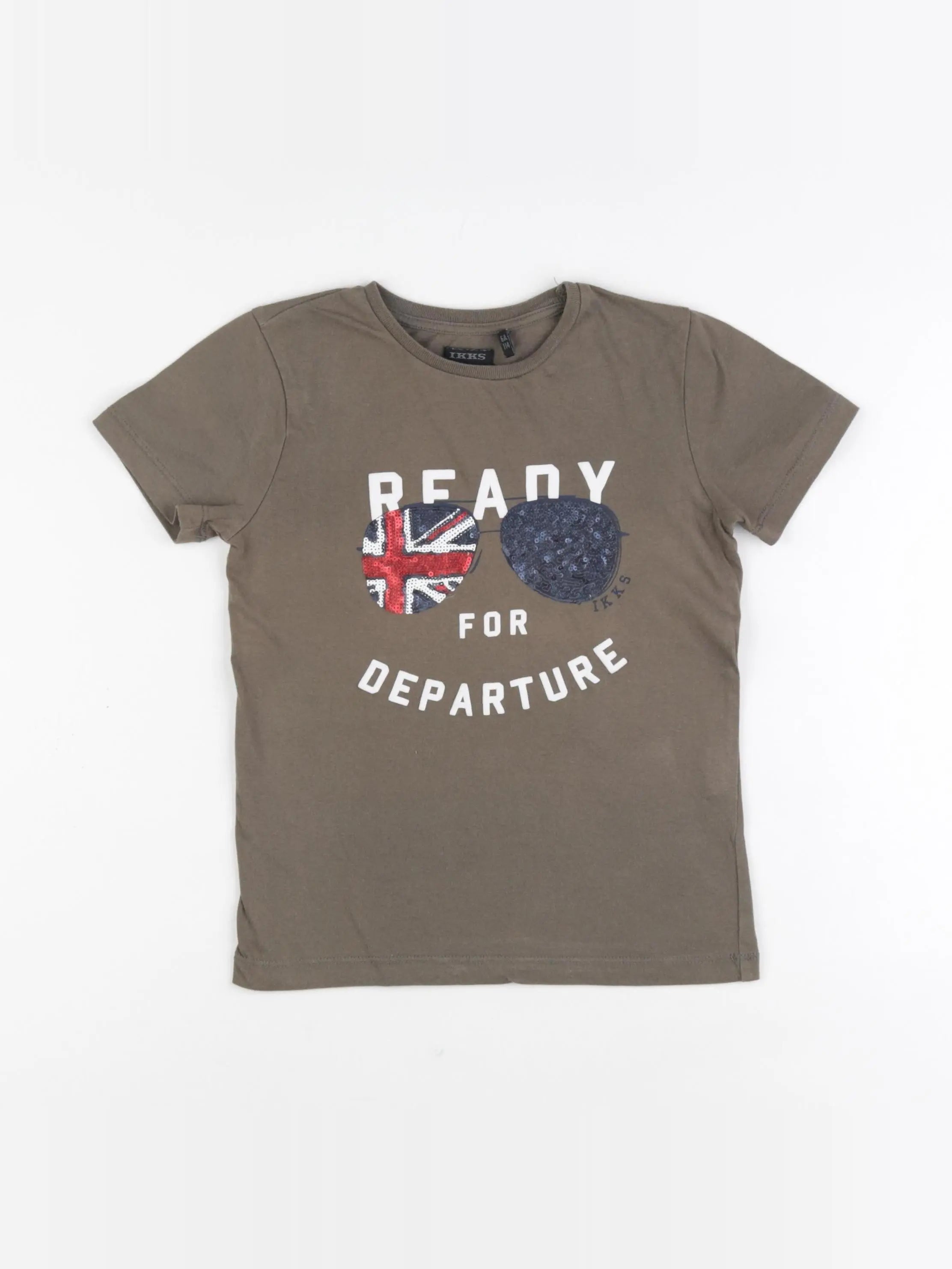 IKKS - tee-shirt vert - 6 ans
