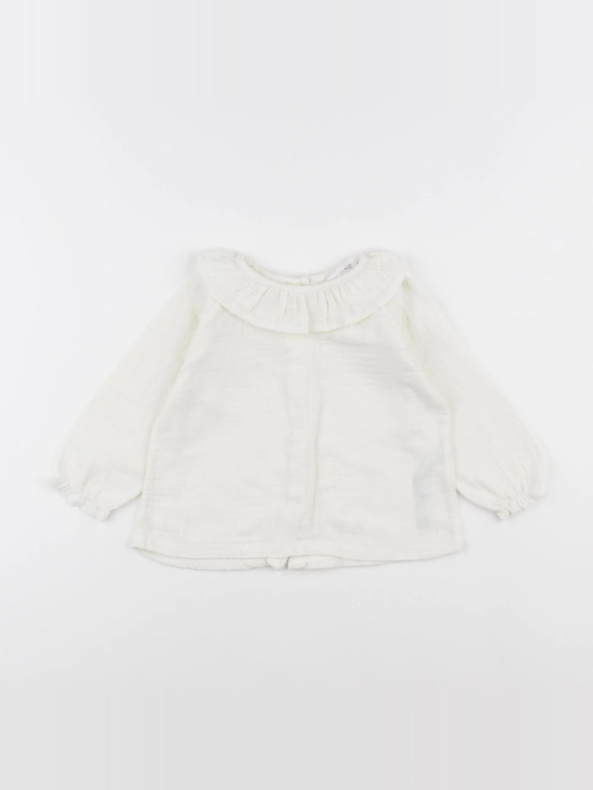 Zara - blouse beige - 9/12 mois
