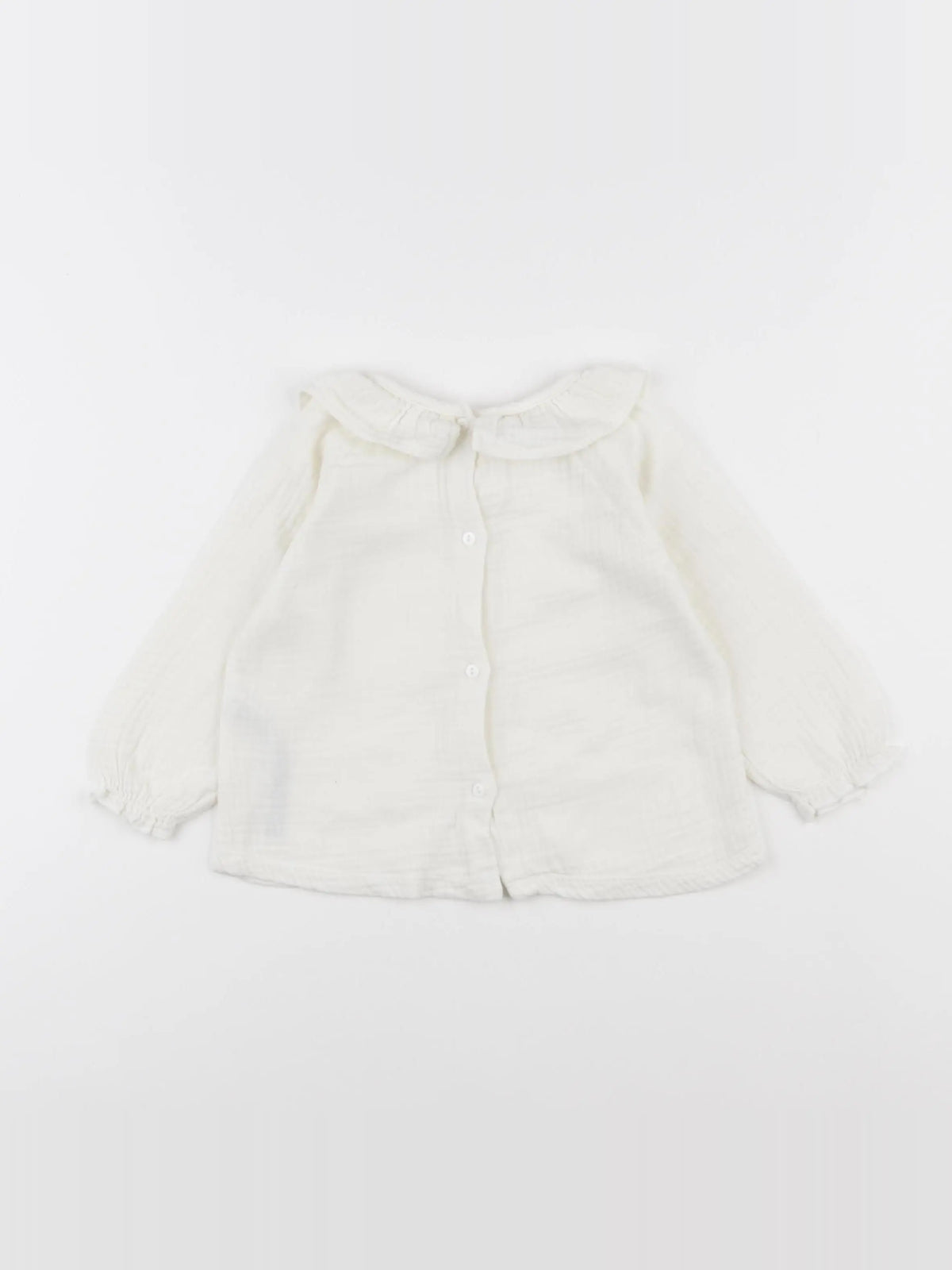 Zara - blouse beige - 9/12 mois