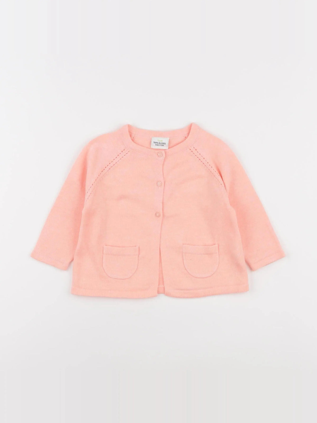 Tape à l'oeil - gilet orange fluo - 9 mois