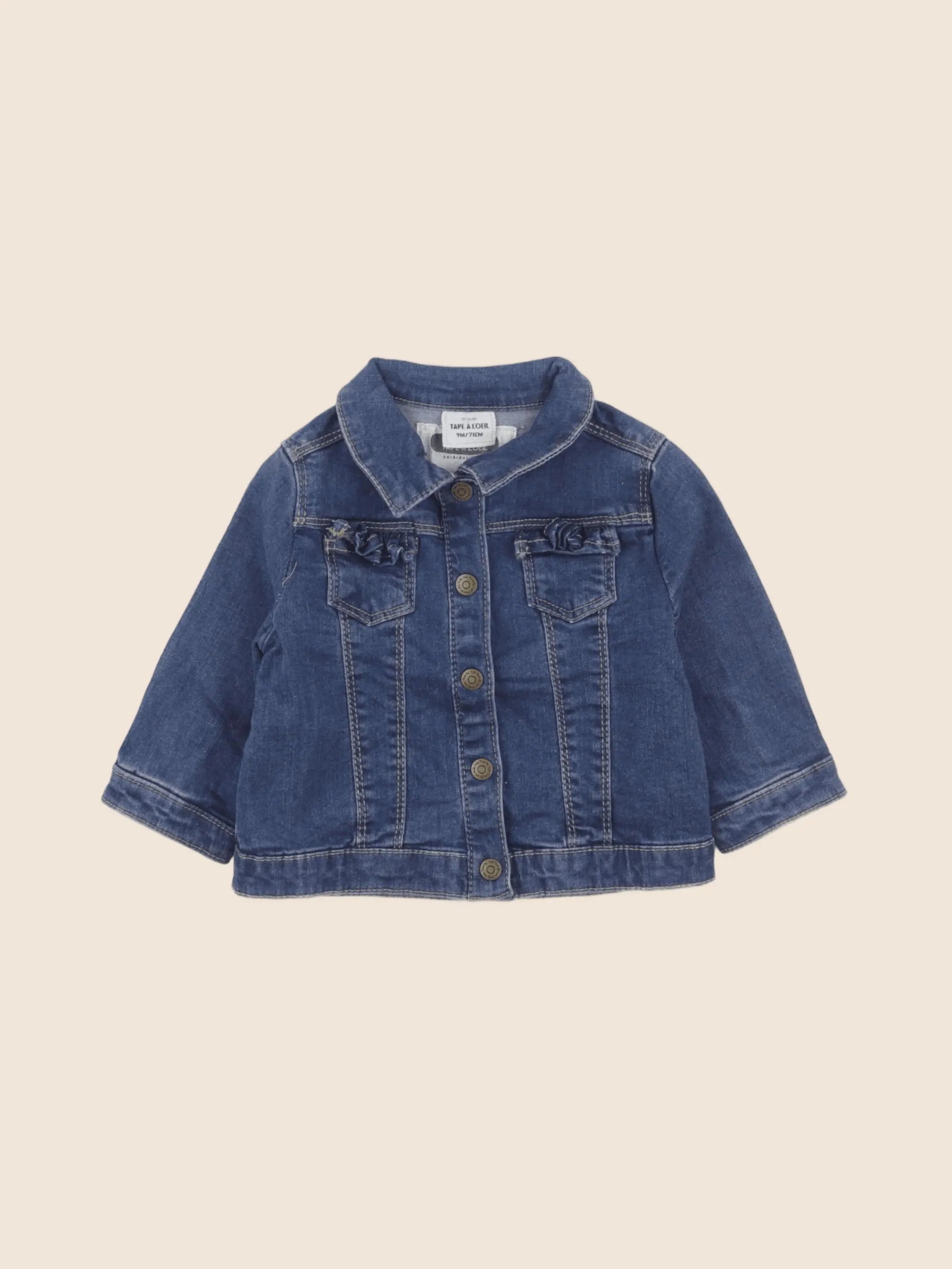 Tape à l'oeil - veste bleu - 9 mois