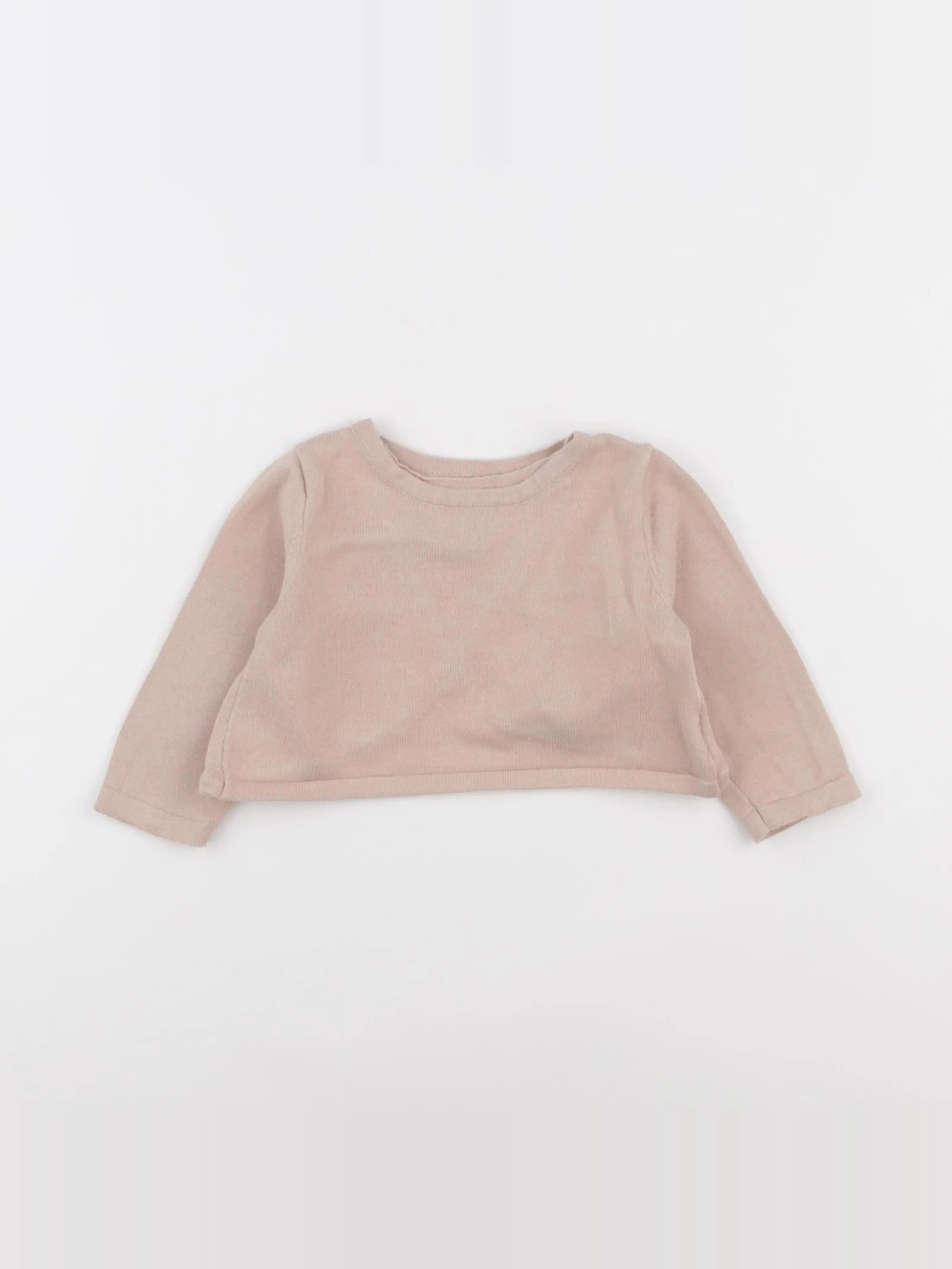 Tape à l'oeil - pull rose - 9 mois
