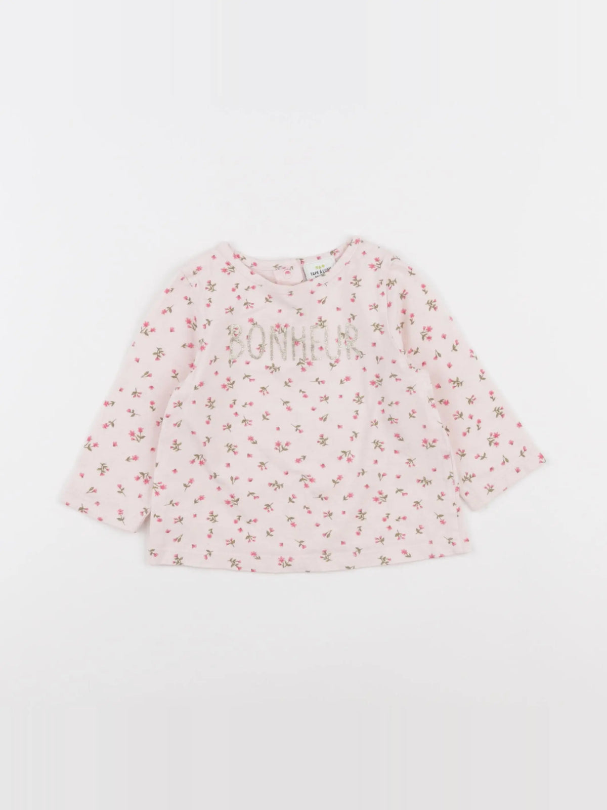 Tape à l'oeil - tee-shirt rose - 9 mois