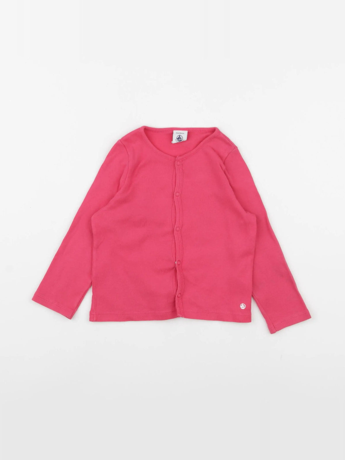 Petit Bateau - tee-shirt rose - 24 mois
