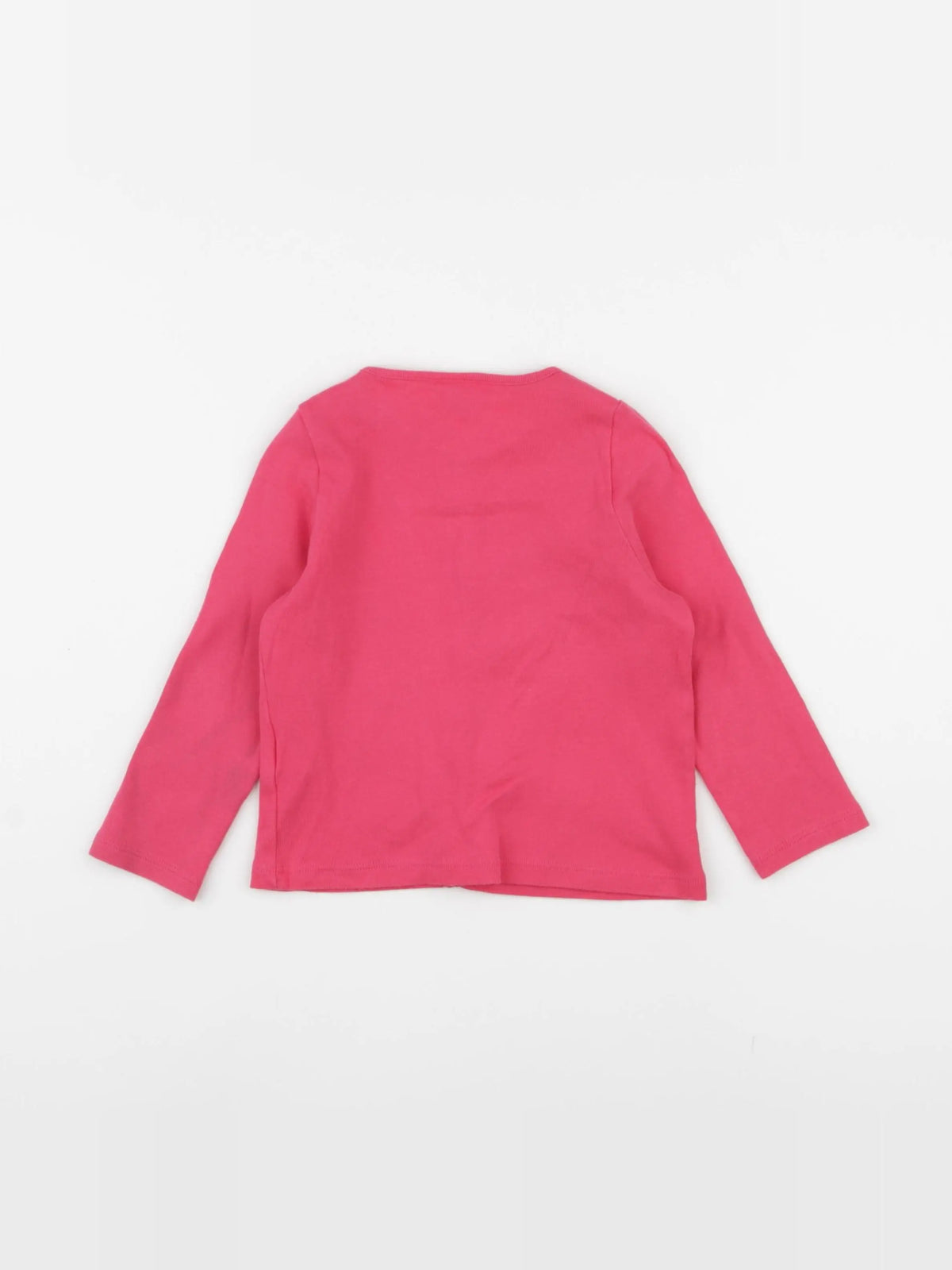 Petit Bateau - tee-shirt rose - 24 mois
