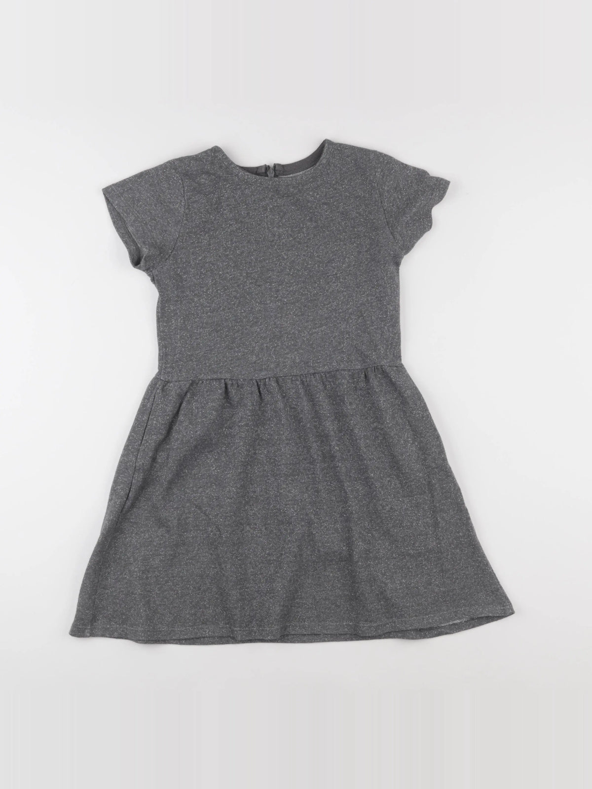 Monoprix - robe gris - 10 ans