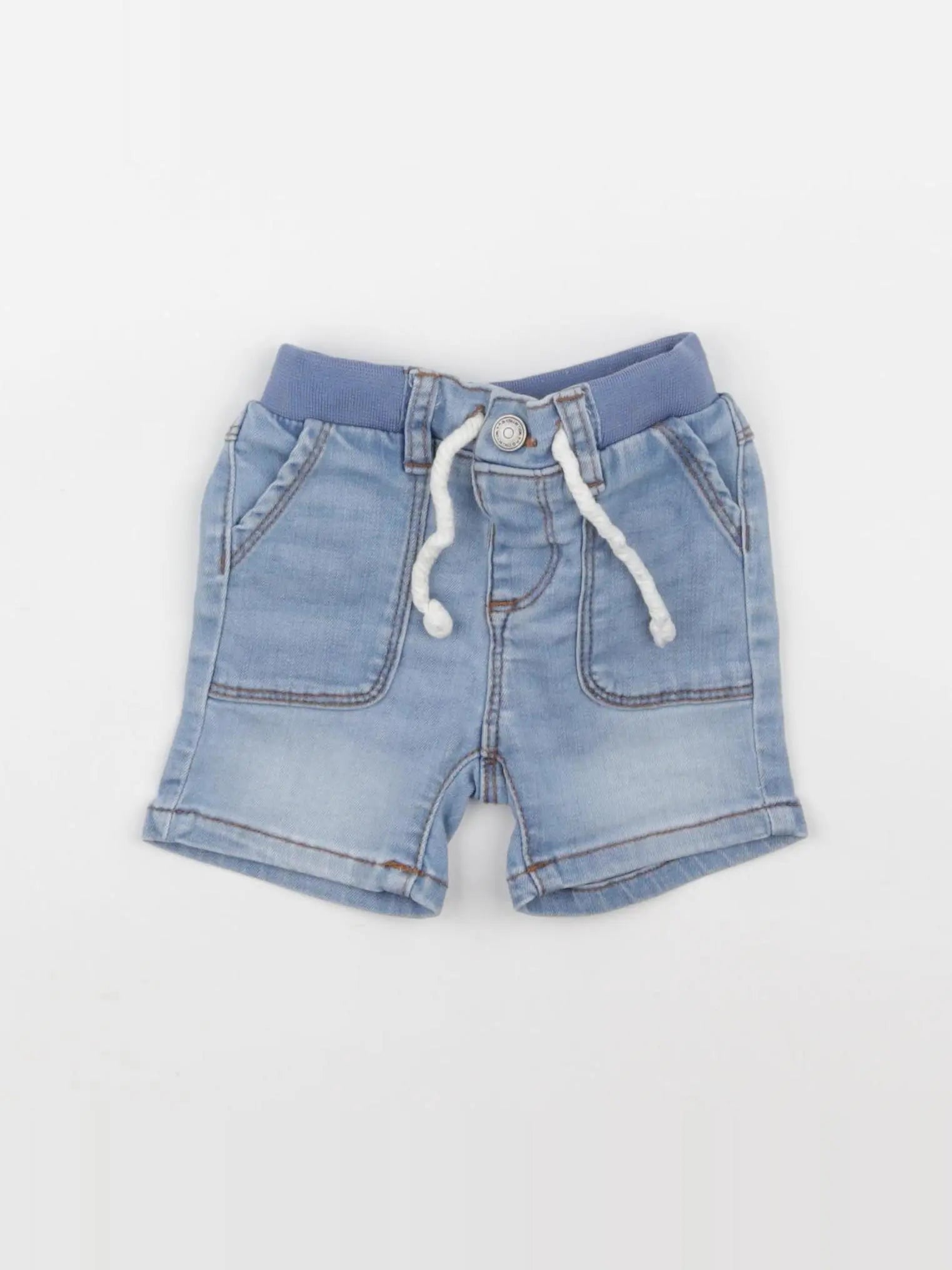 Tape à l'oeil - short bleu - 3 mois