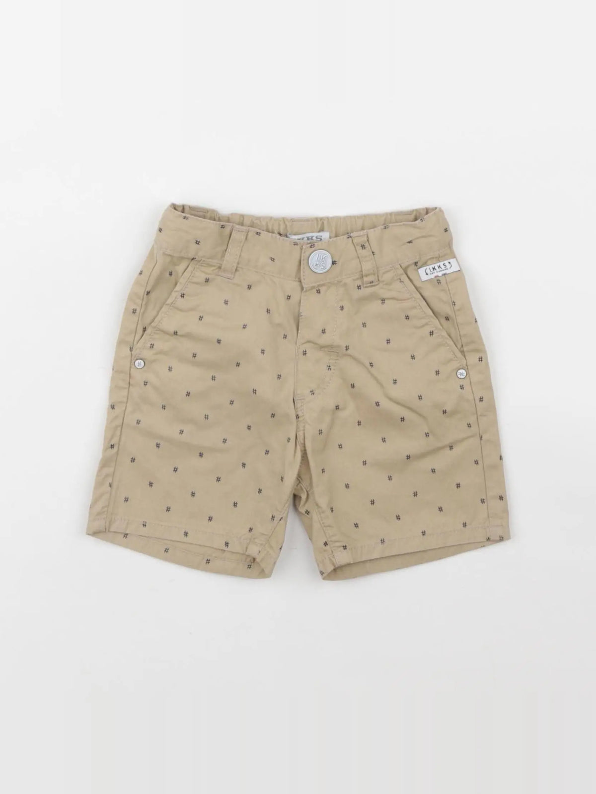 IKKS - short marron - 6 mois