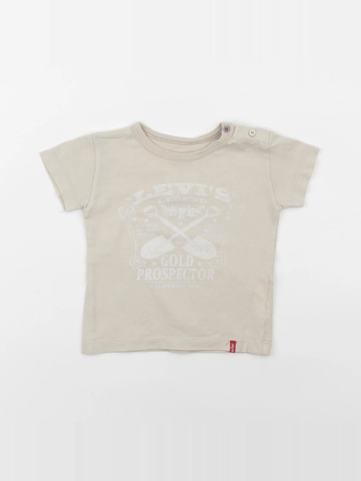 Levi's - tee-shirt beige - 6 mois