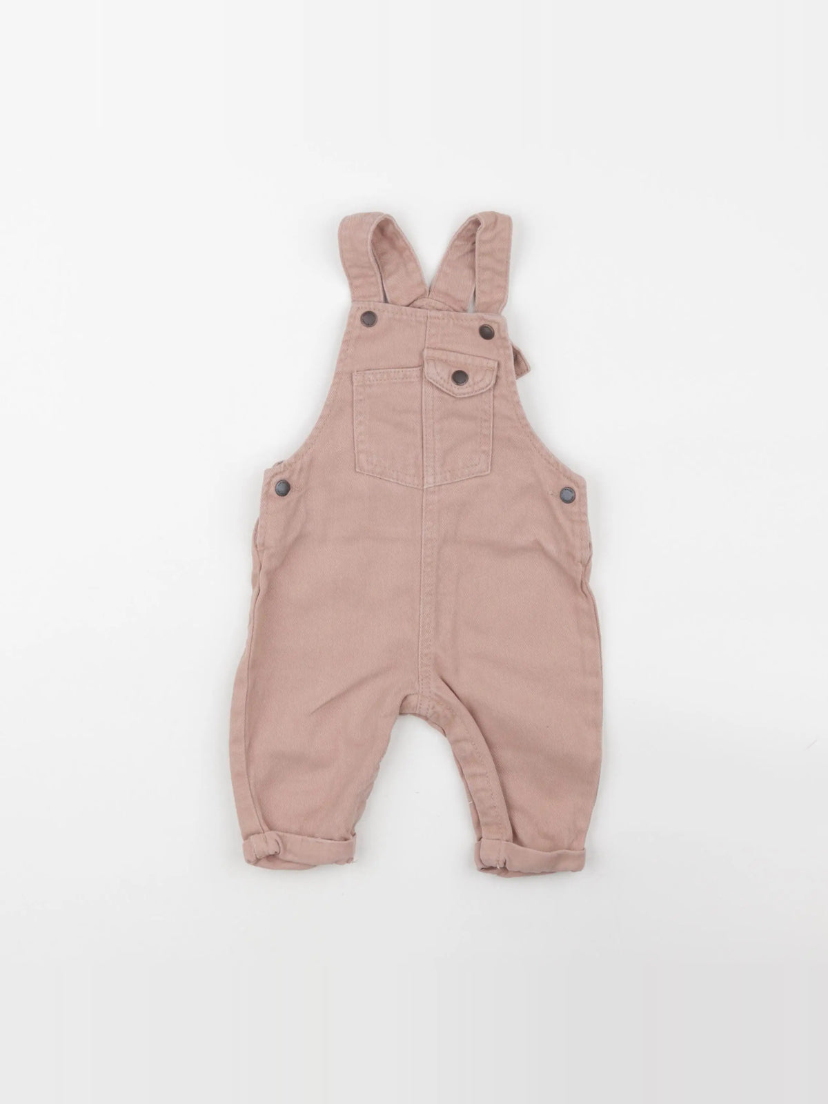 Vertbaudet - salopette rose - 6 mois