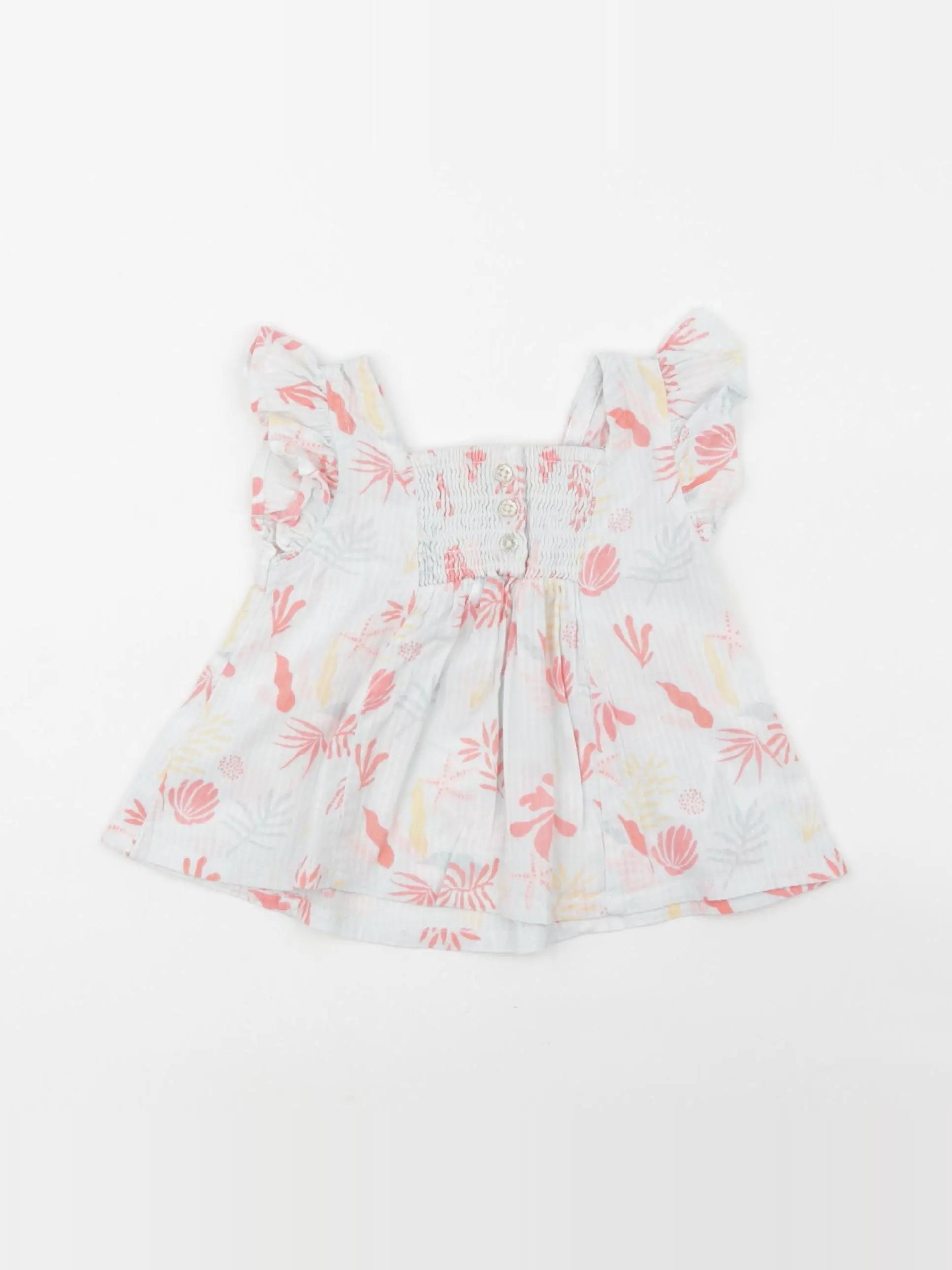 Tape à l'oeil - blouse bleu - 6 mois