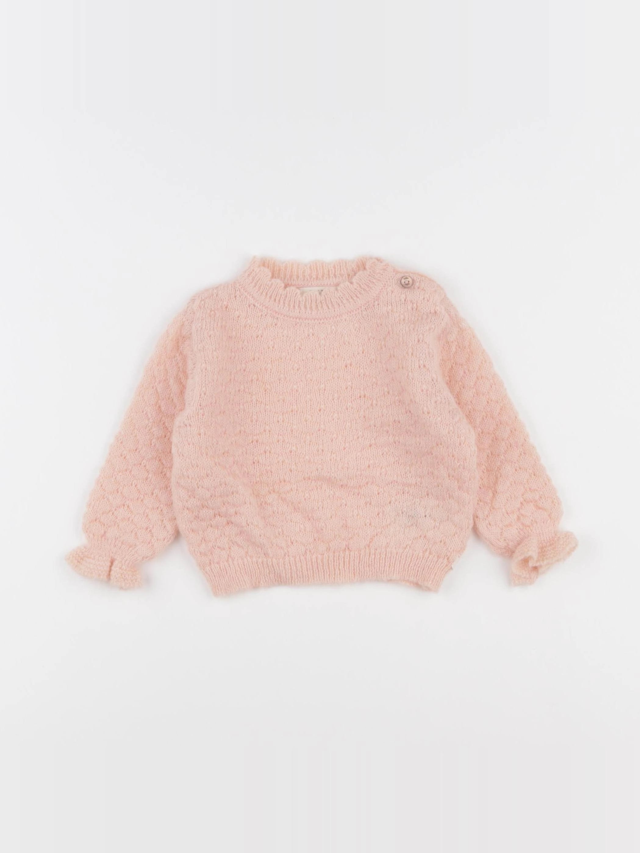 Buho - pull rose - 6 mois
