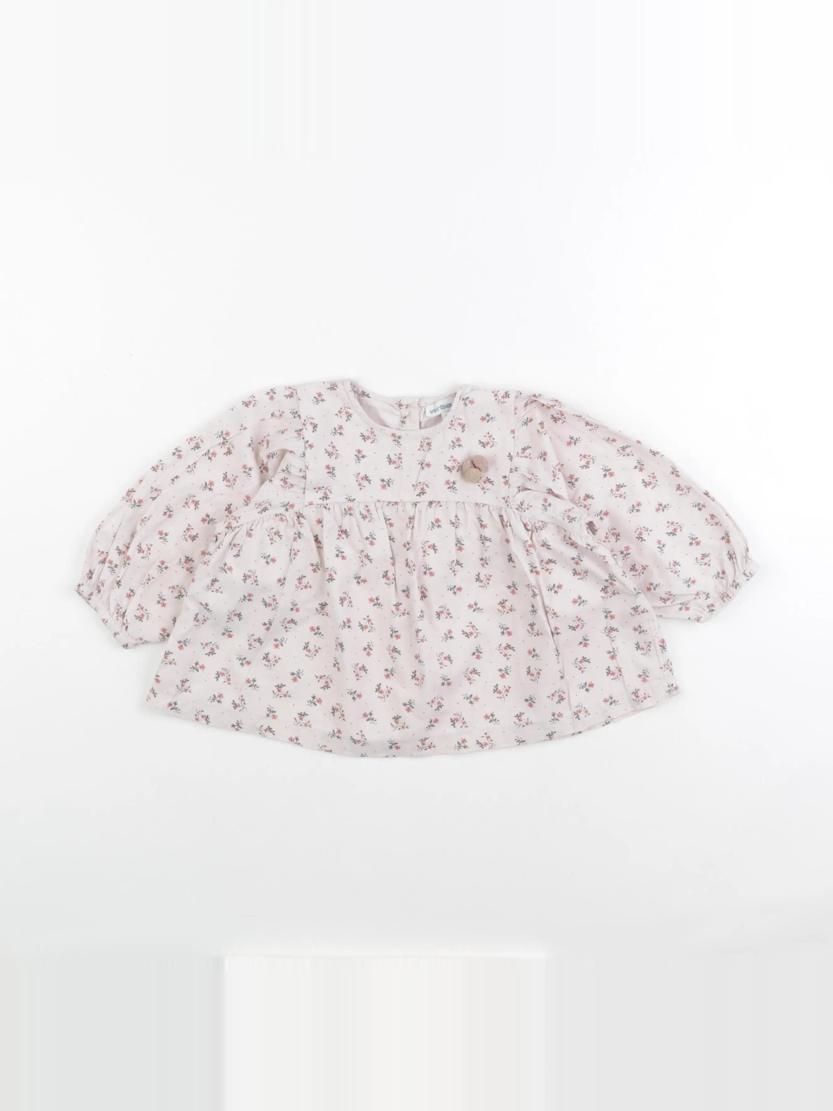 Vertbaudet - blouse rose - 18 mois