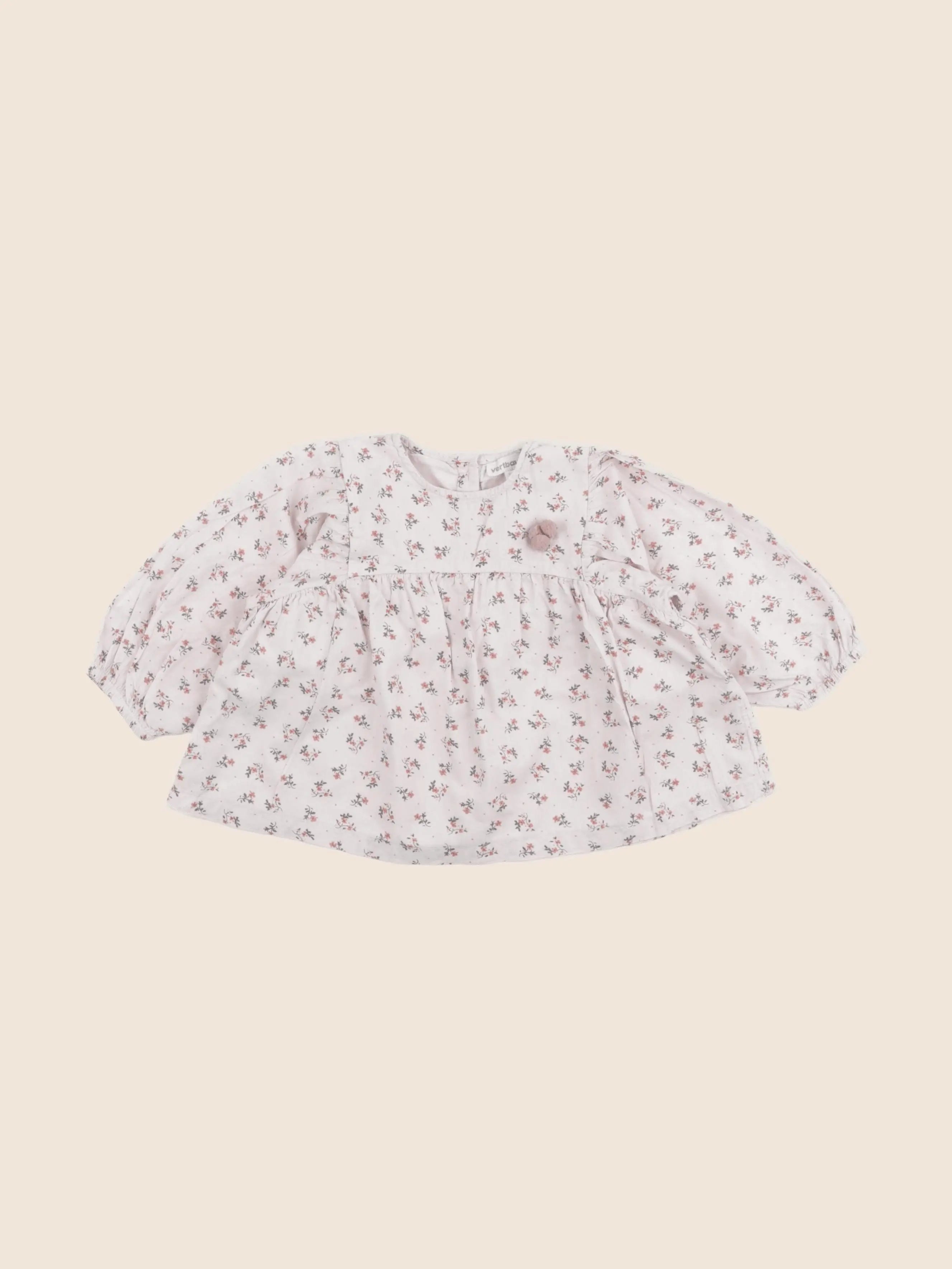 Vertbaudet - blouse rose - 18 mois
