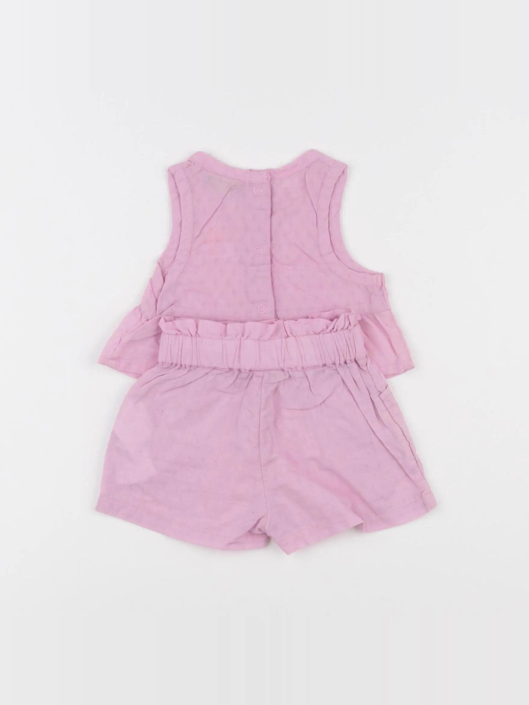 Tape à l'oeil - ensemble rose - 3 mois