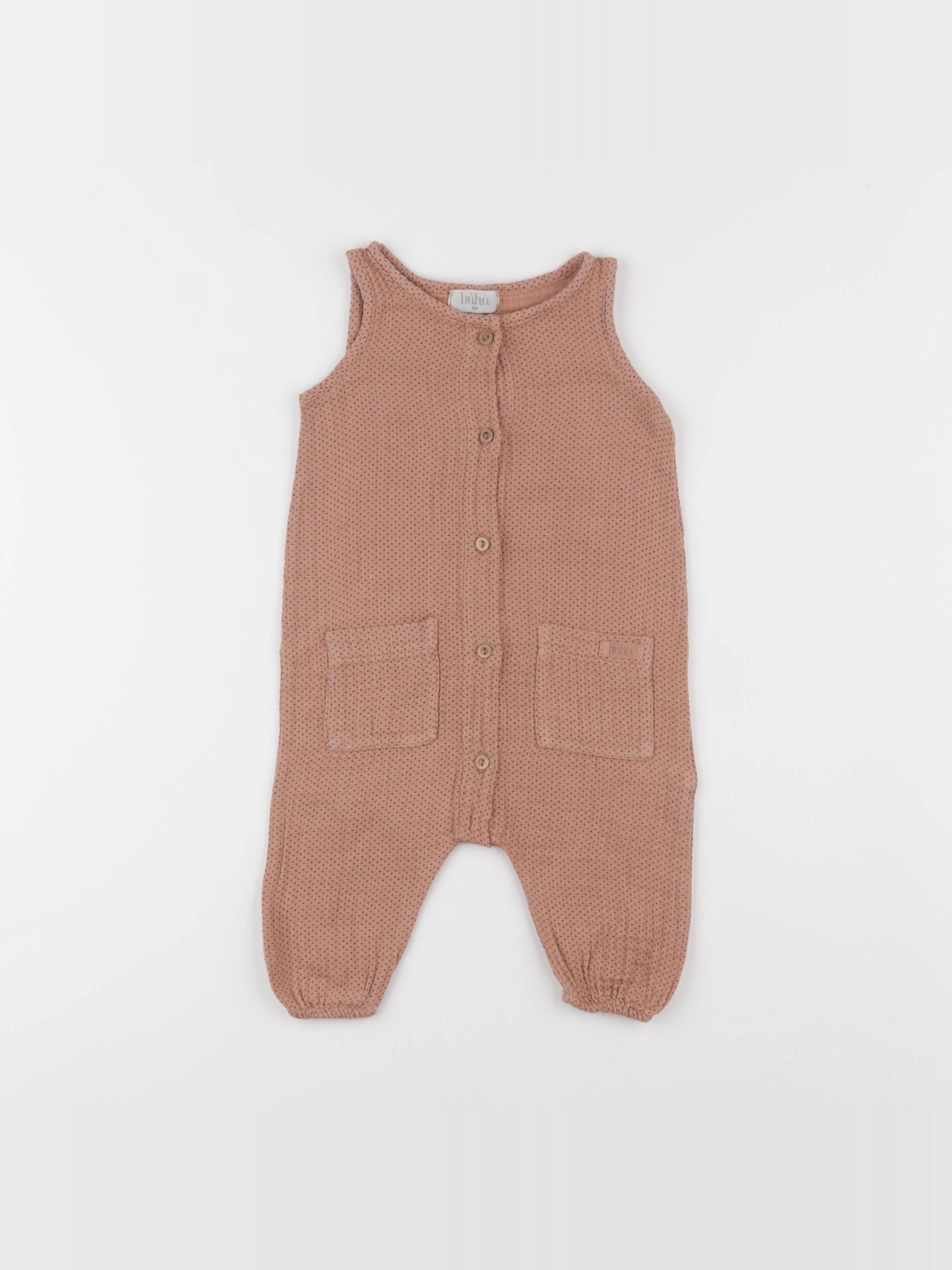 Buho - combinaison marron - 6 mois
