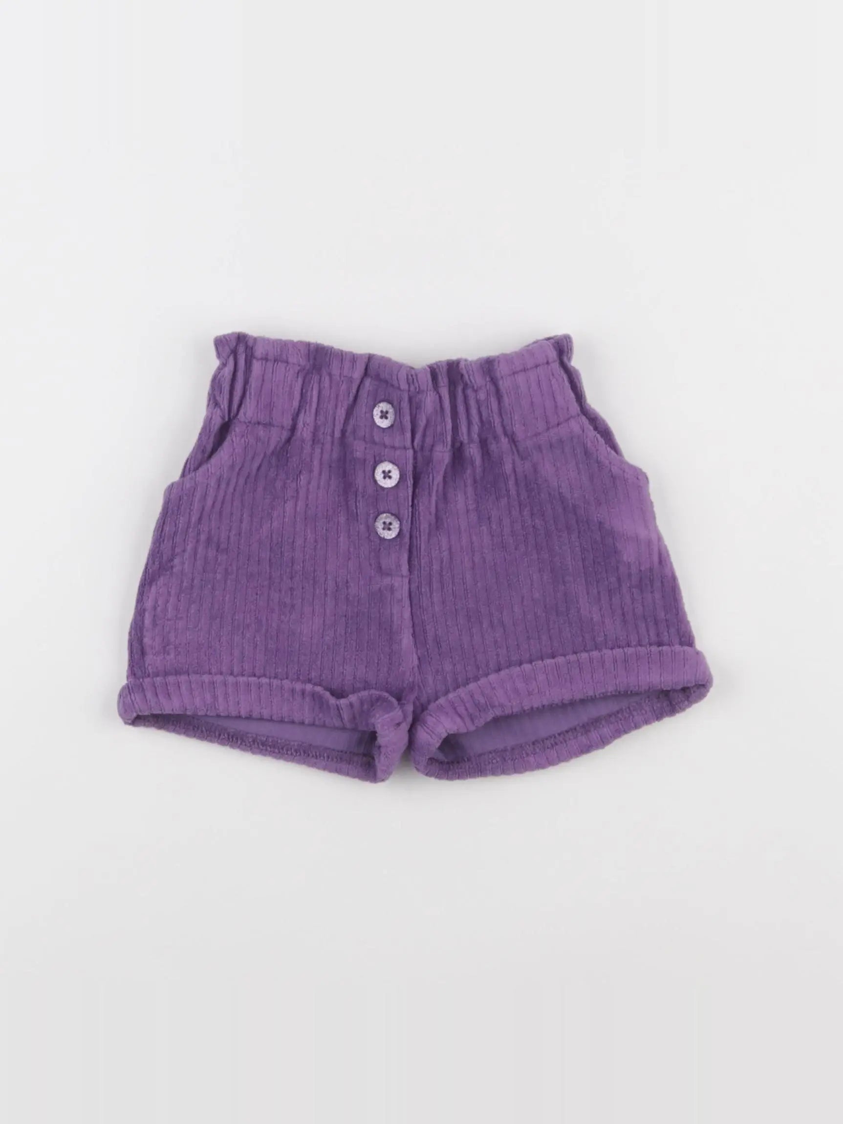 Tape à l'oeil - short violet - 12 mois
