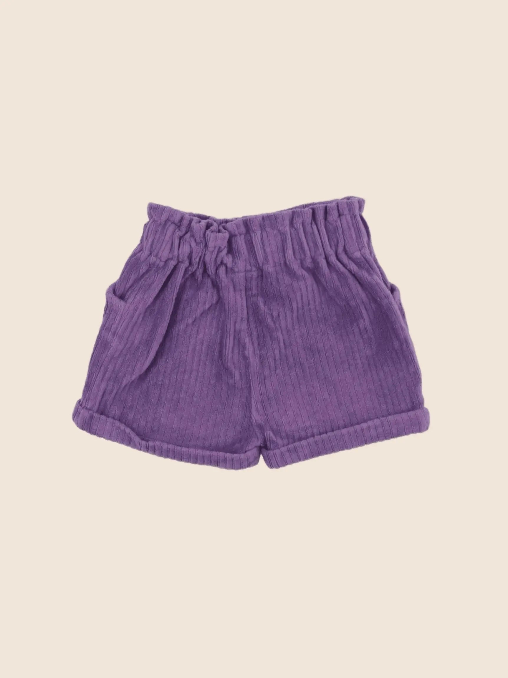 Tape à l'oeil - short violet - 12 mois