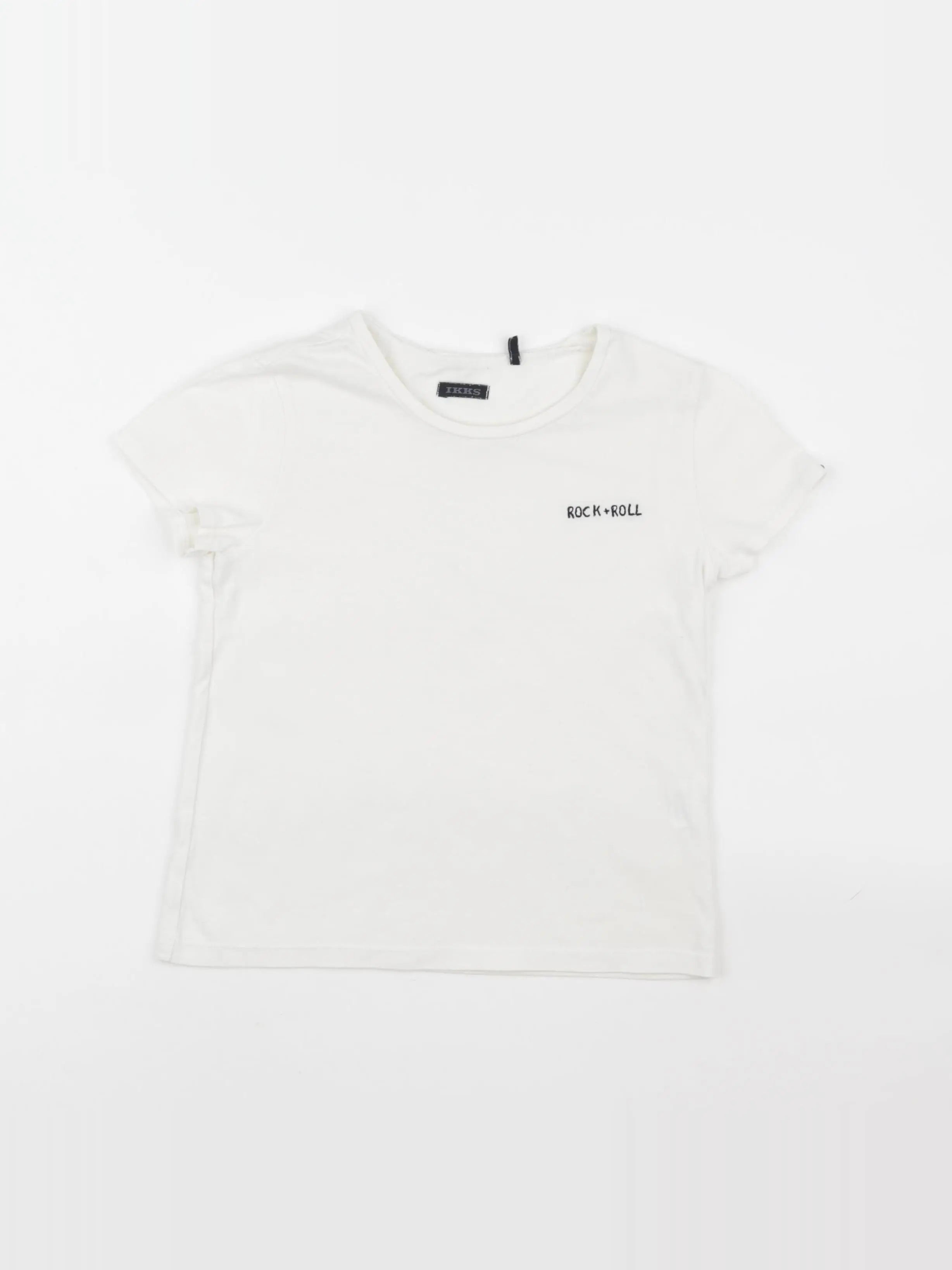 IKKS - tee-shirt beige - 8 ans