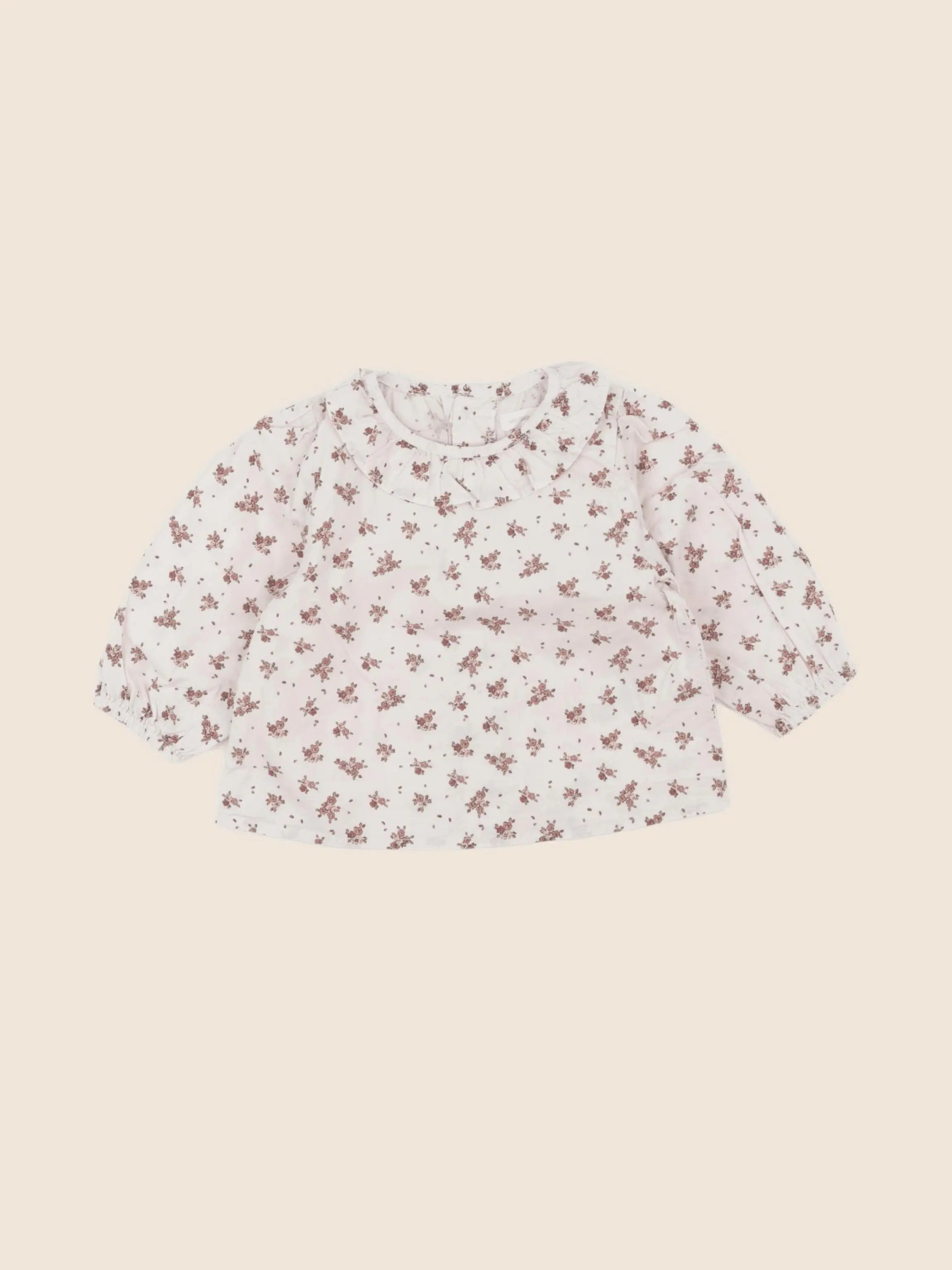 Vertbaudet - blouse beige - 9 mois