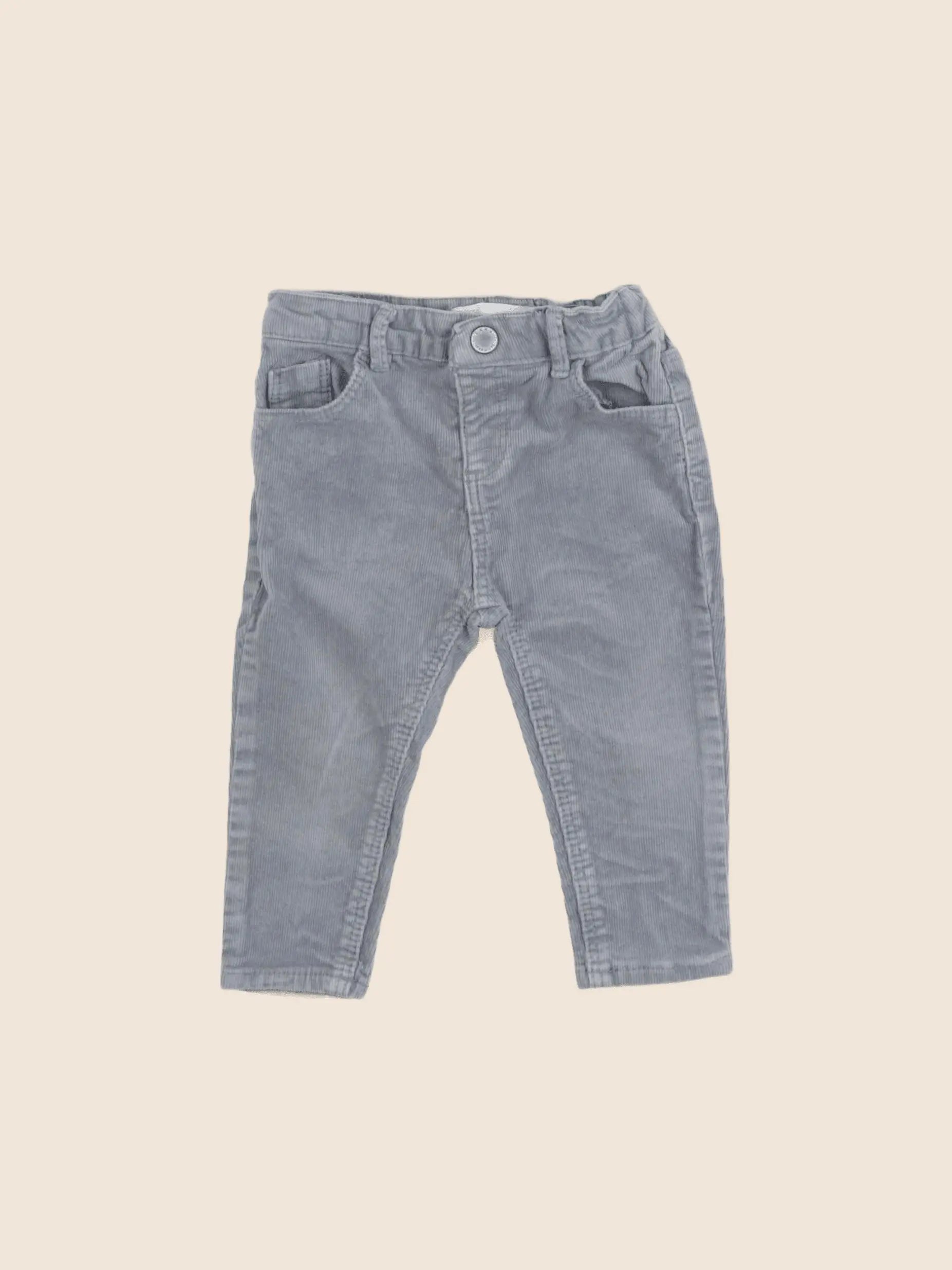 Zara - pantalon vert - 9/12 mois