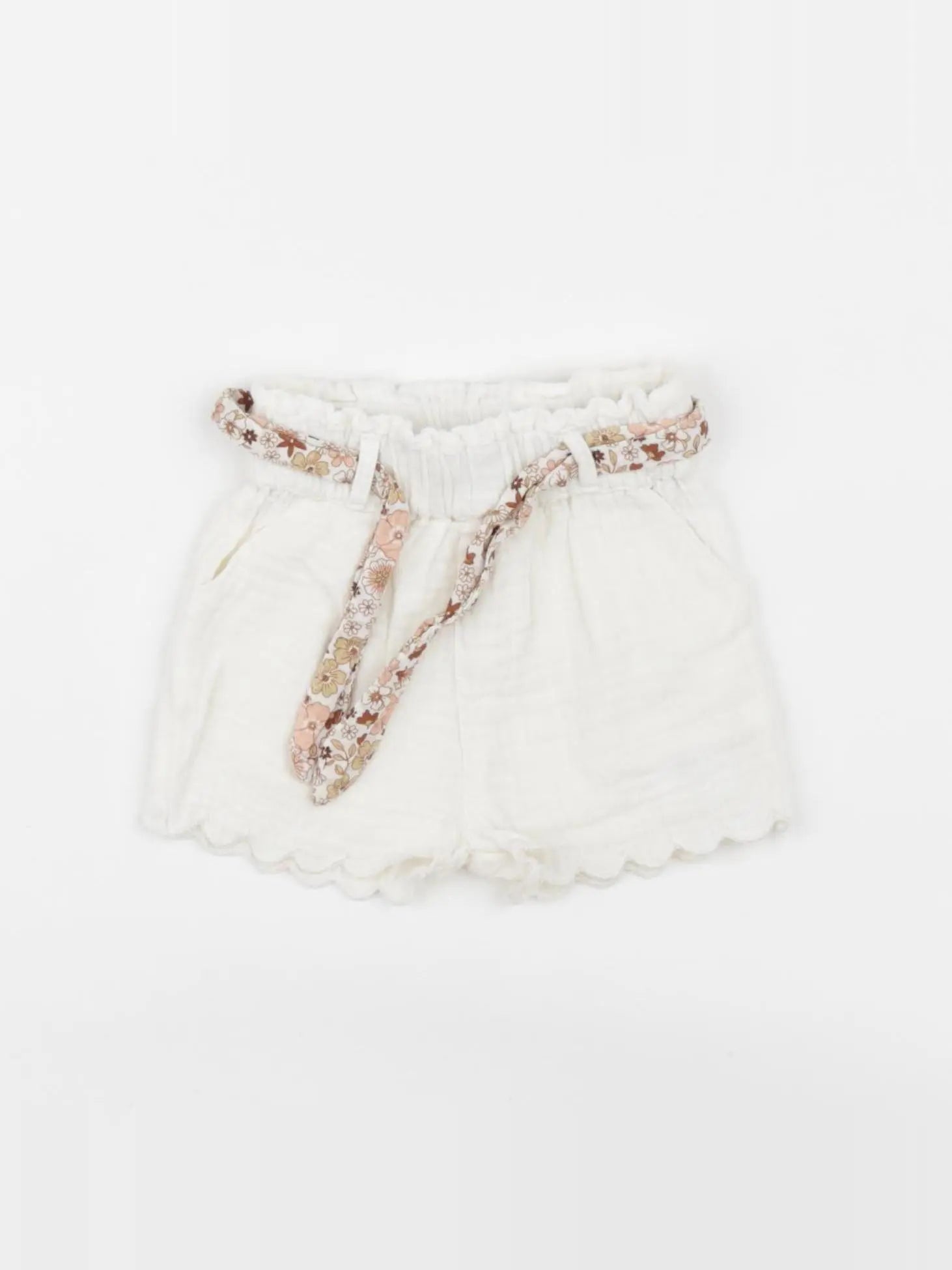 Vertbaudet - short blanc - 3 mois