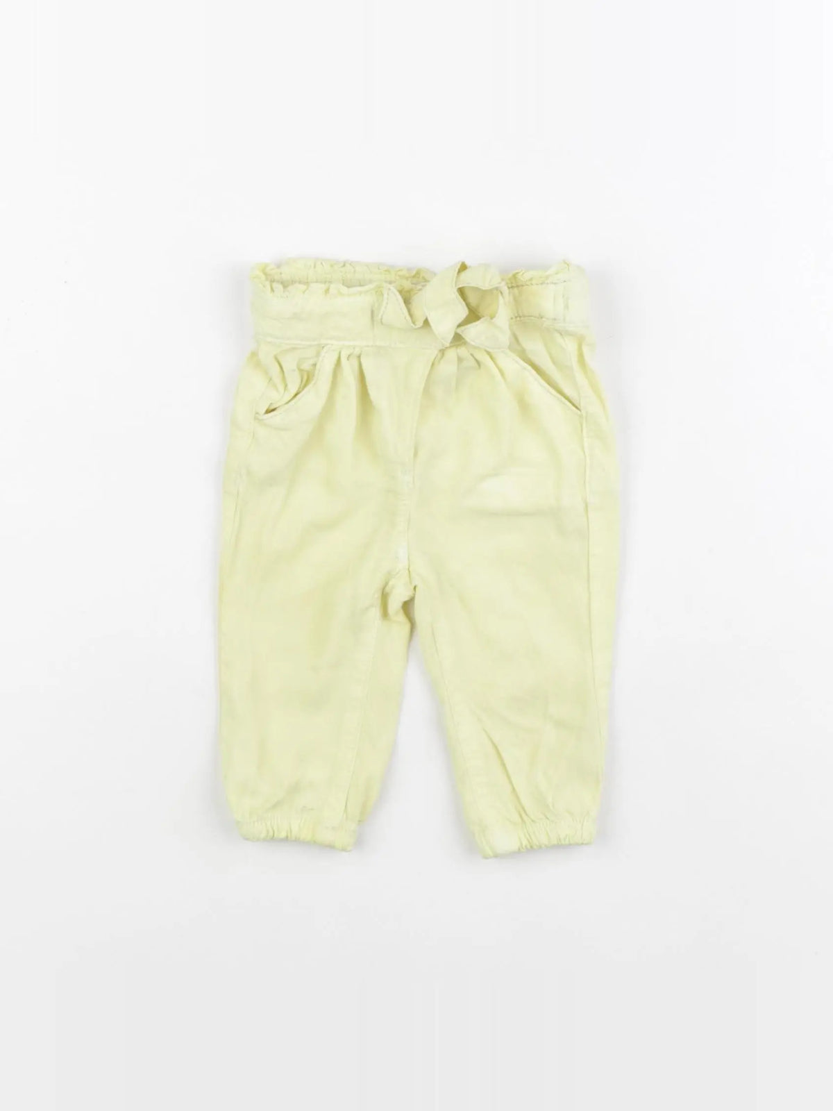 Tape à l'oeil - pantalon jaune - 3 mois