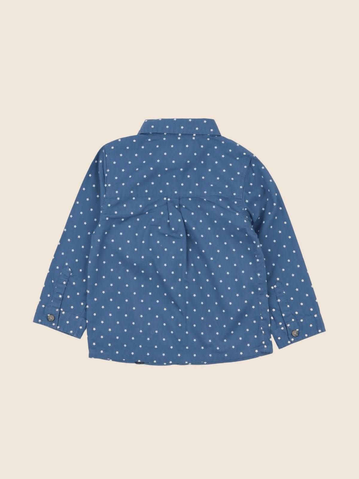 Vertbaudet - chemise bleu - 24 mois
