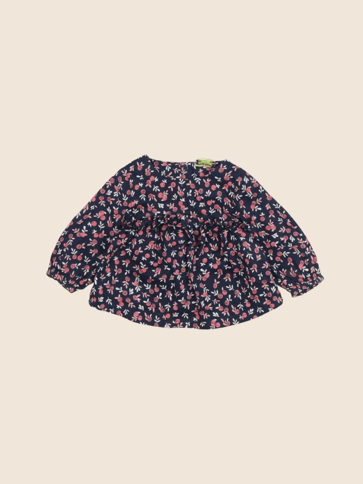 Tape à l'oeil - blouse bleu - 3 mois