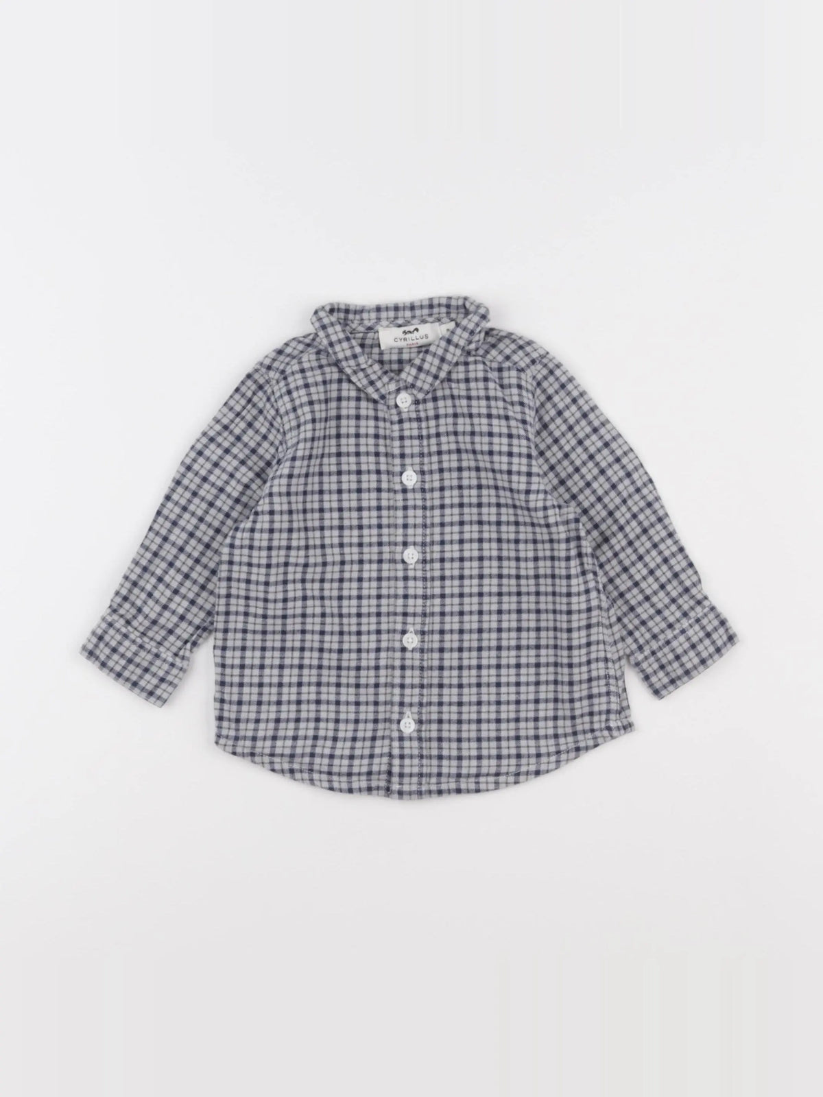 Cyrillus - chemise multicolore - 9 mois