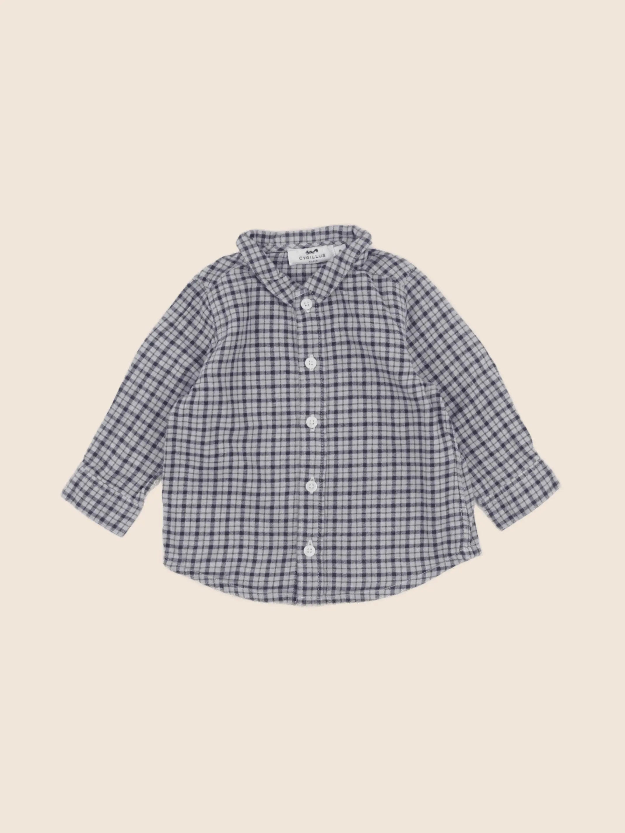 Cyrillus - chemise multicolore - 9 mois
