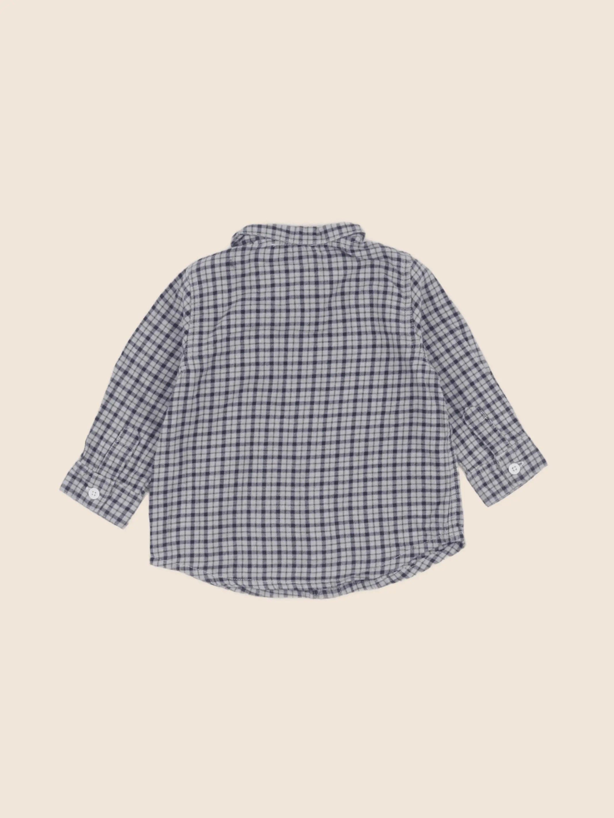 Cyrillus - chemise multicolore - 9 mois