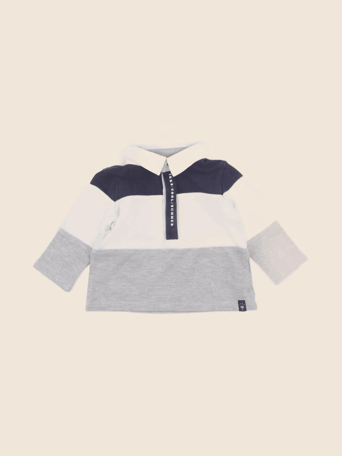 IKKS - polo imprimé au dos multicolore - 6 mois