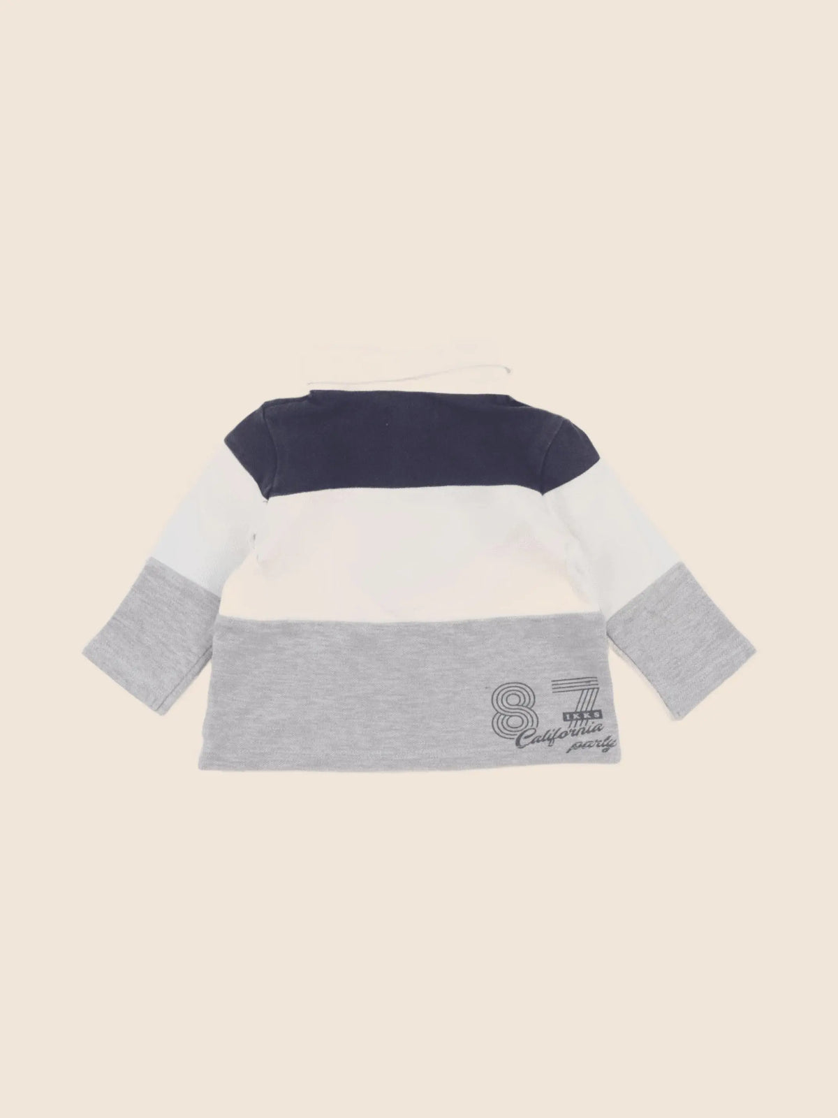 IKKS - polo imprimé au dos multicolore - 6 mois