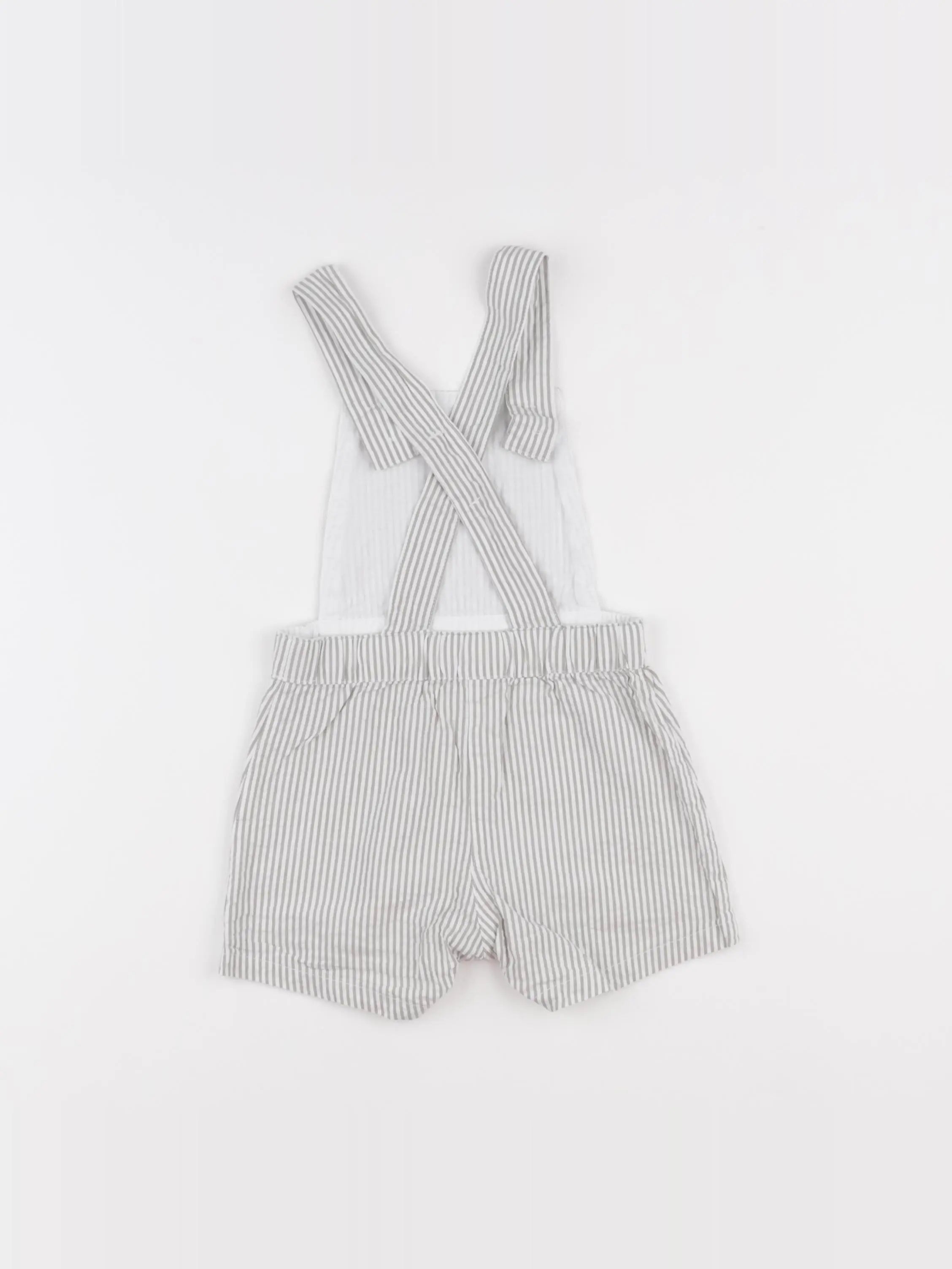 Petit Bateau - salopette multicolore - 6 mois
