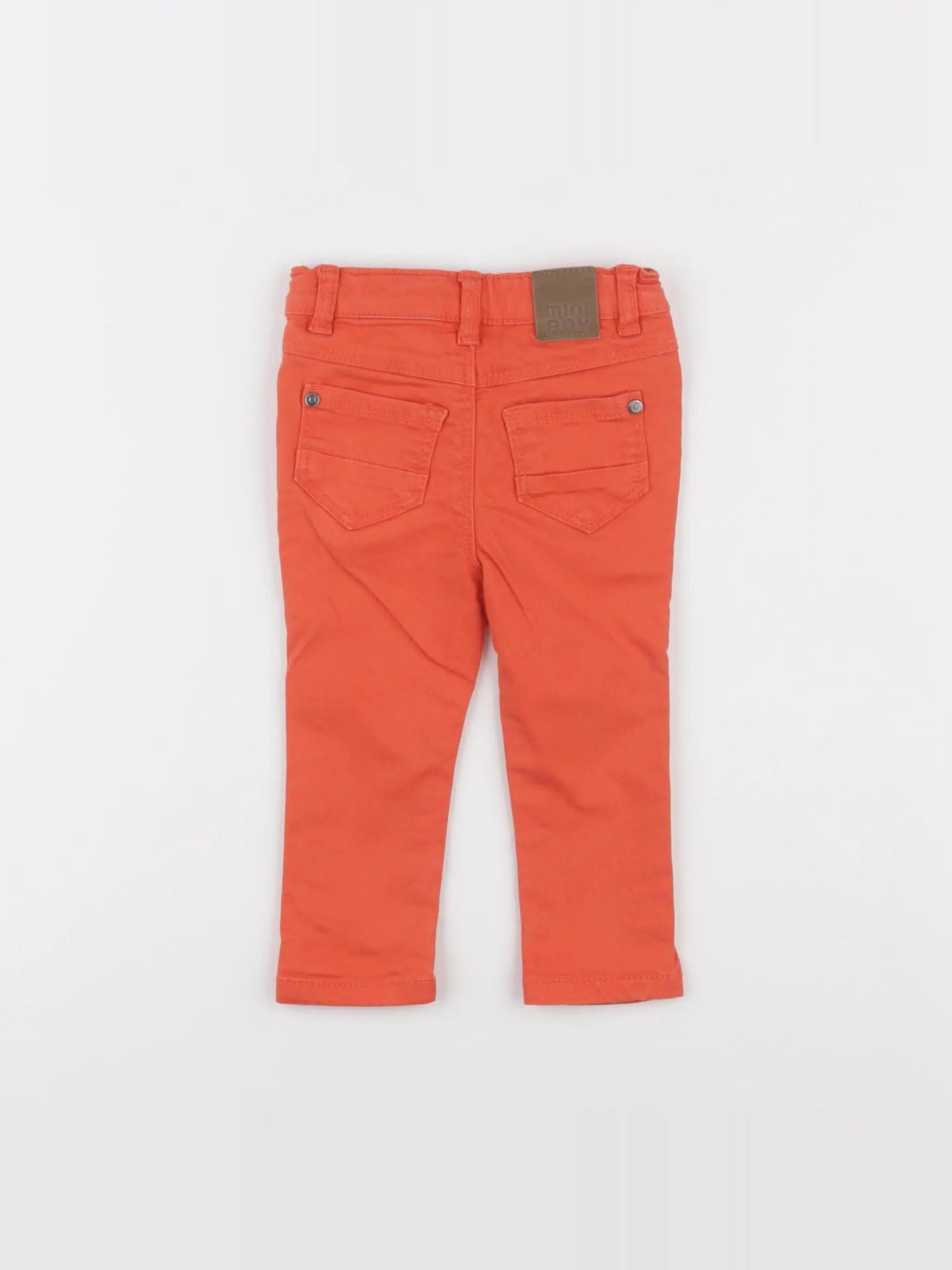 Tape à l'oeil - pantalon orange - 6 mois