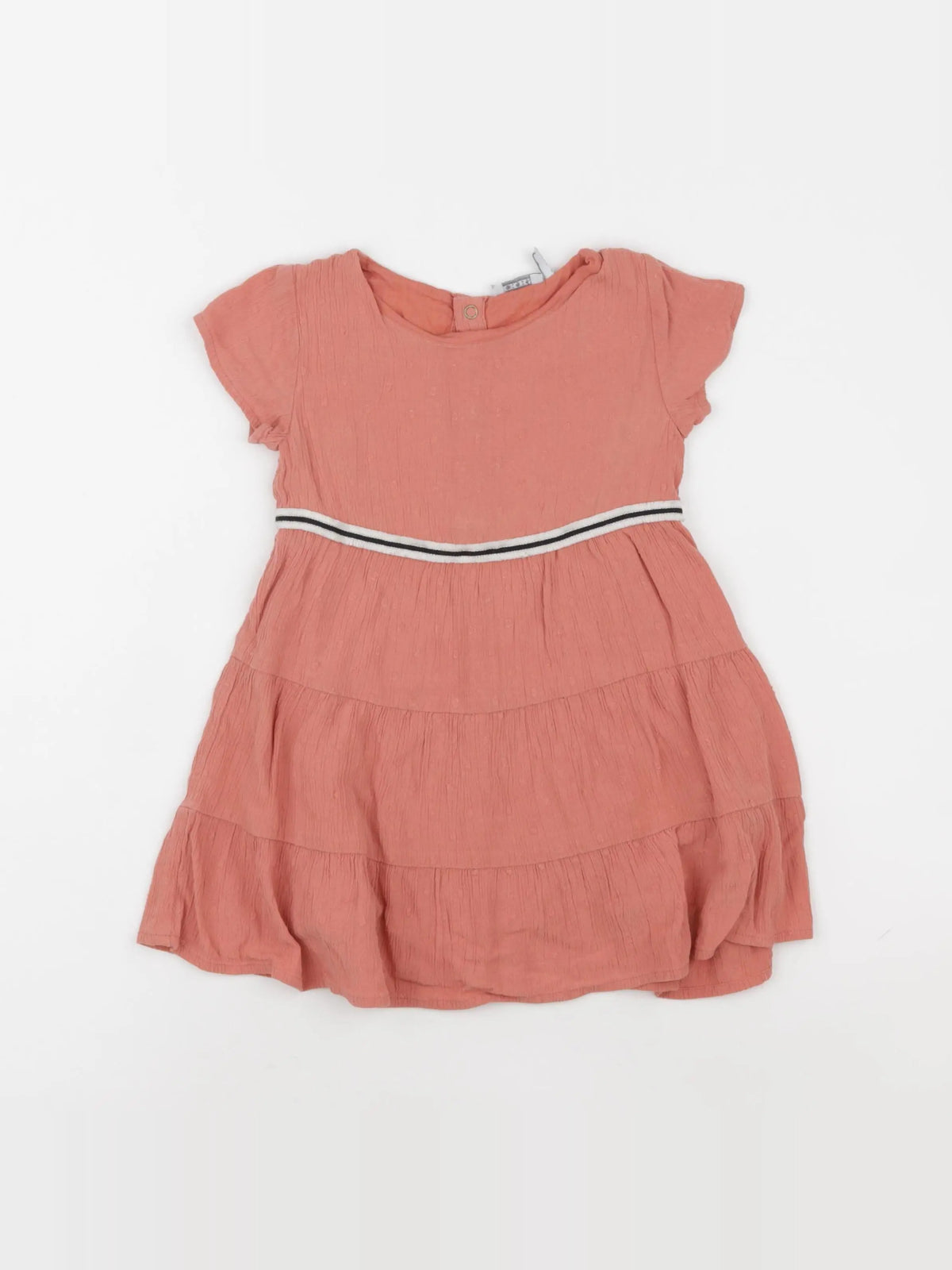 IKKS - robe rose - 2 ans