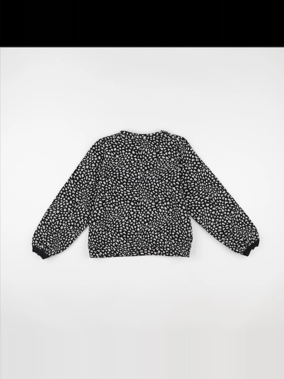 IKKS - sweat noir - 10 ans
