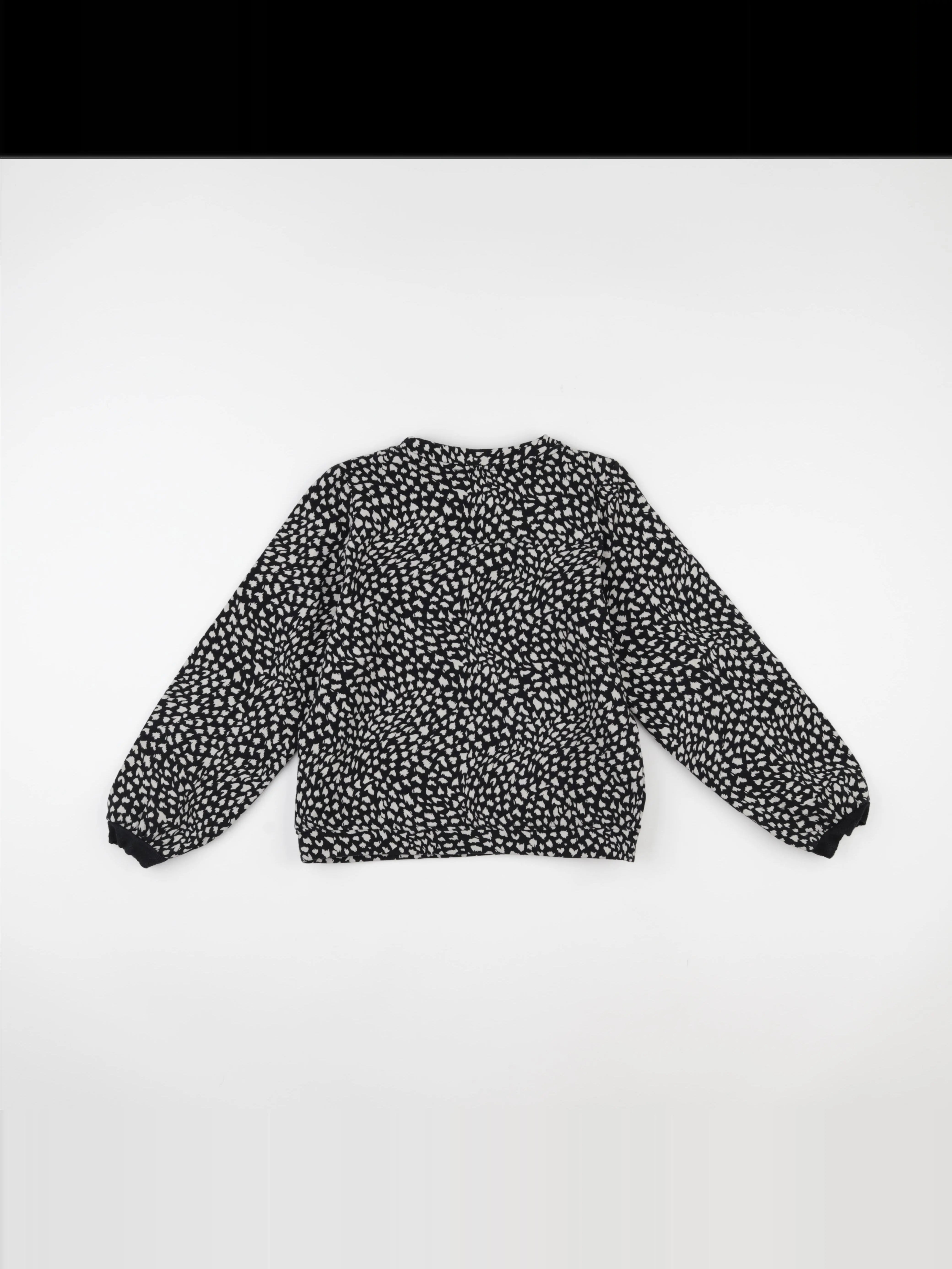 IKKS - sweat noir - 10 ans