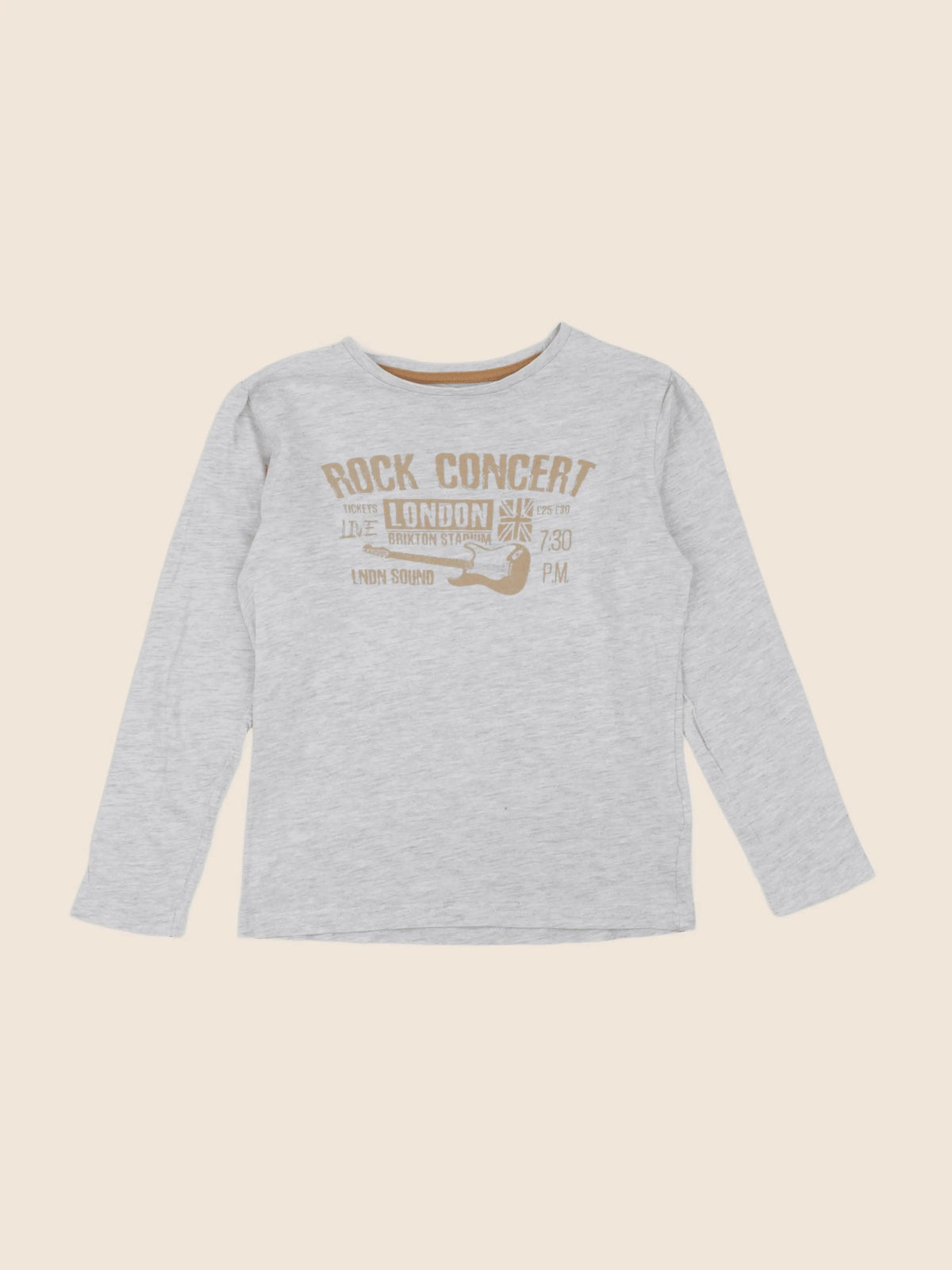 Vertbaudet - tee-shirt gris - 8 ans