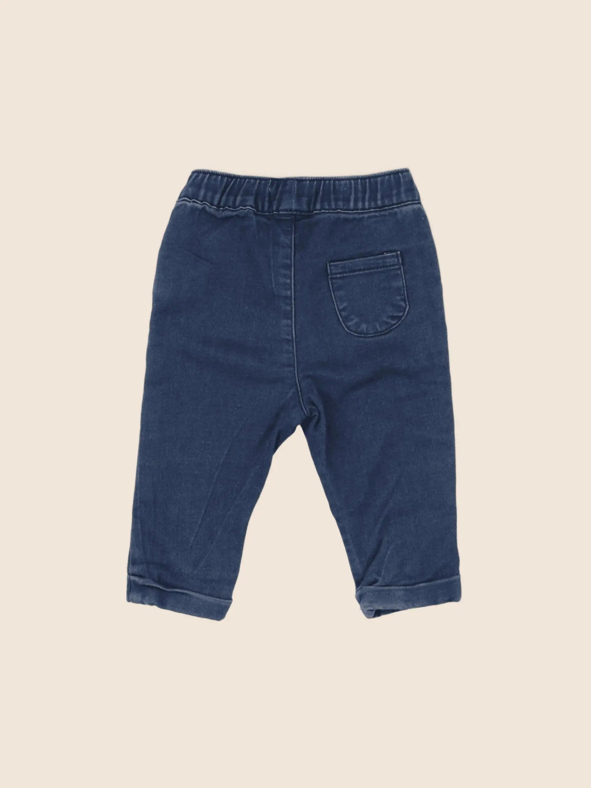 Vertbaudet - jean bleu - 6 mois