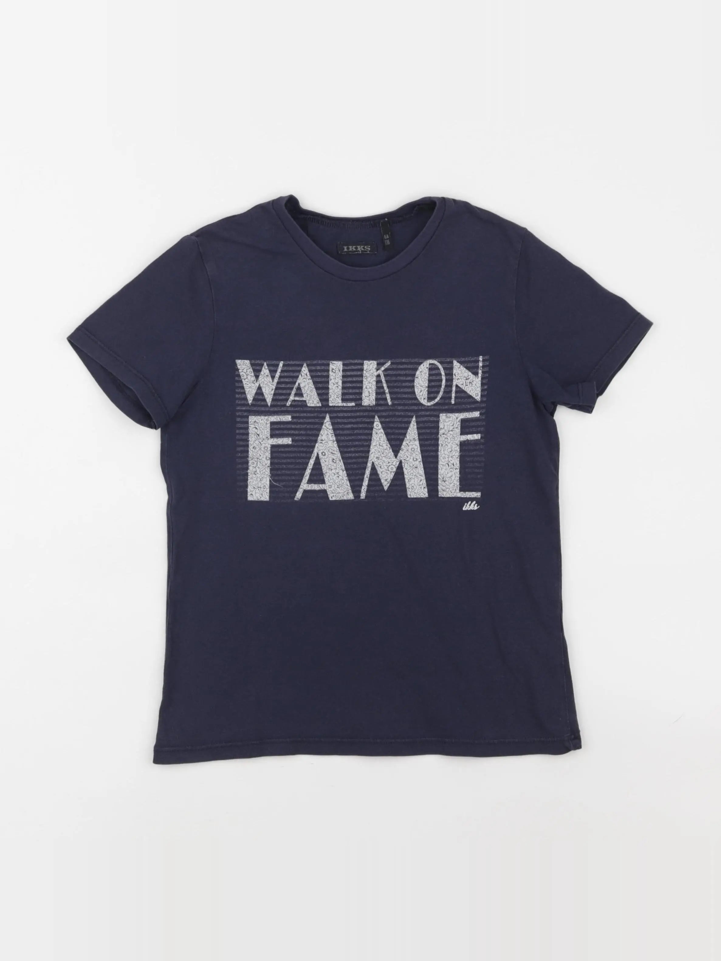 IKKS - tee-shirt bleu - 6 ans